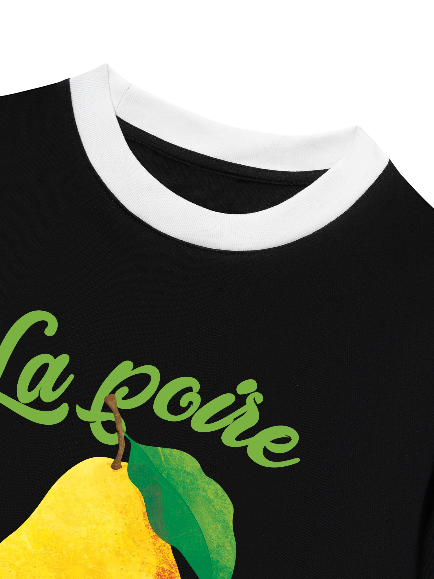 Áo Thun Ringer Relaxed Fit Tropical La Poire
