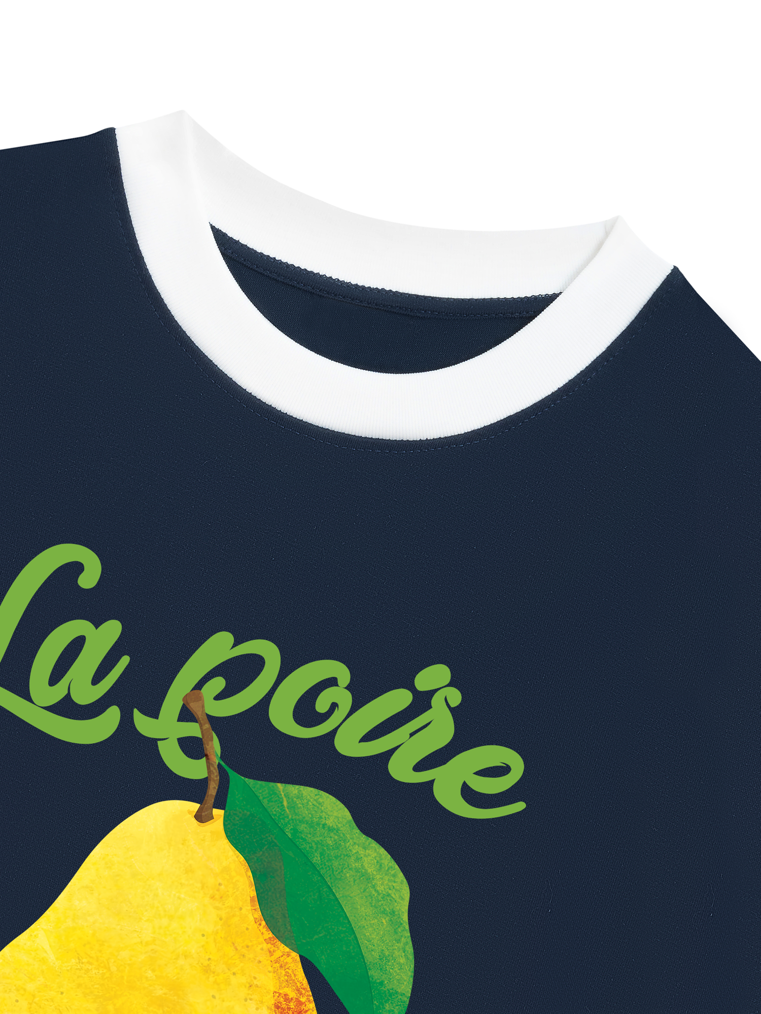 Áo Thun Ringer Relaxed Fit Tropical La Poire