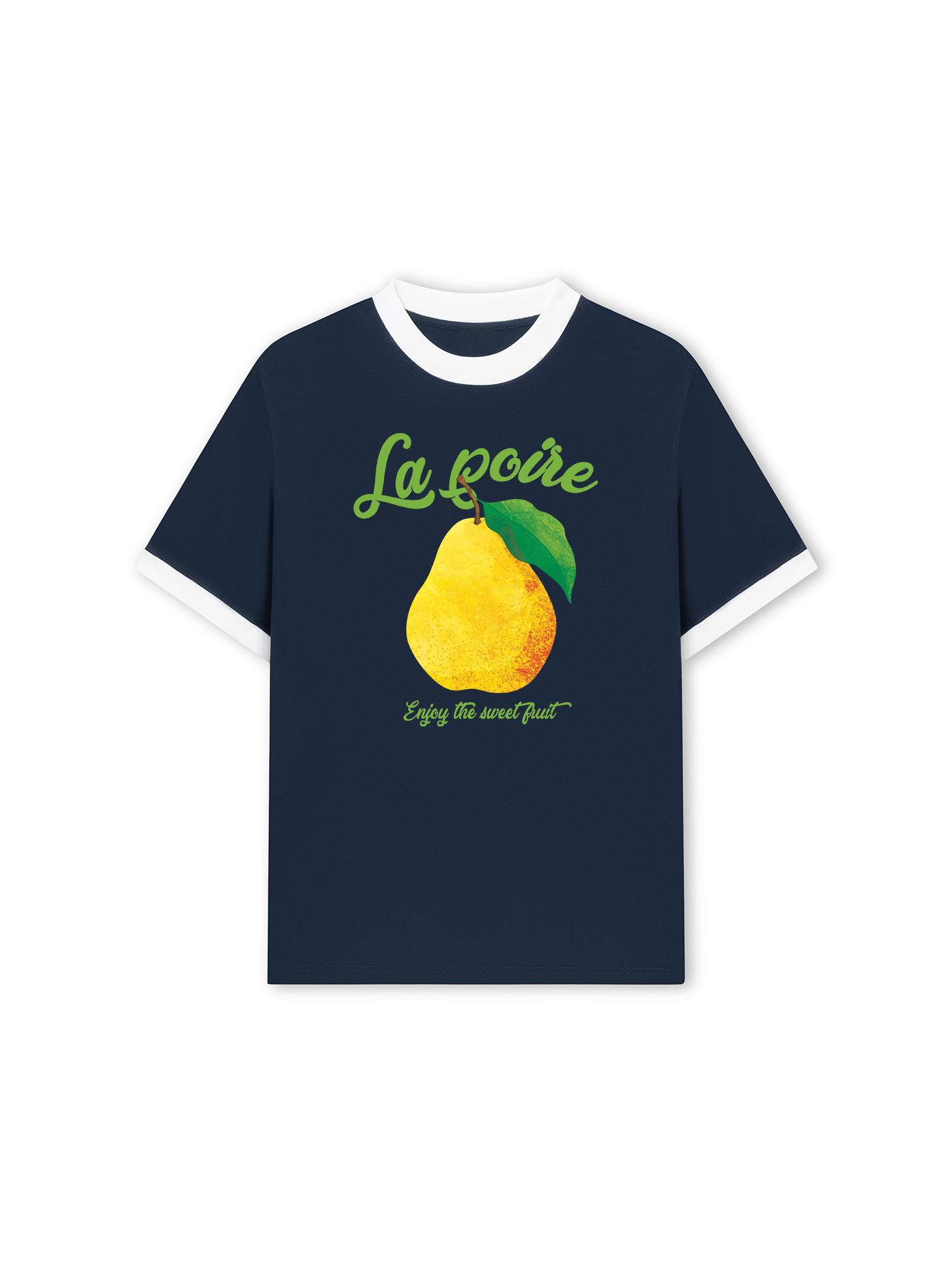 Áo Thun Ringer Relaxed Fit Tropical La Poire
