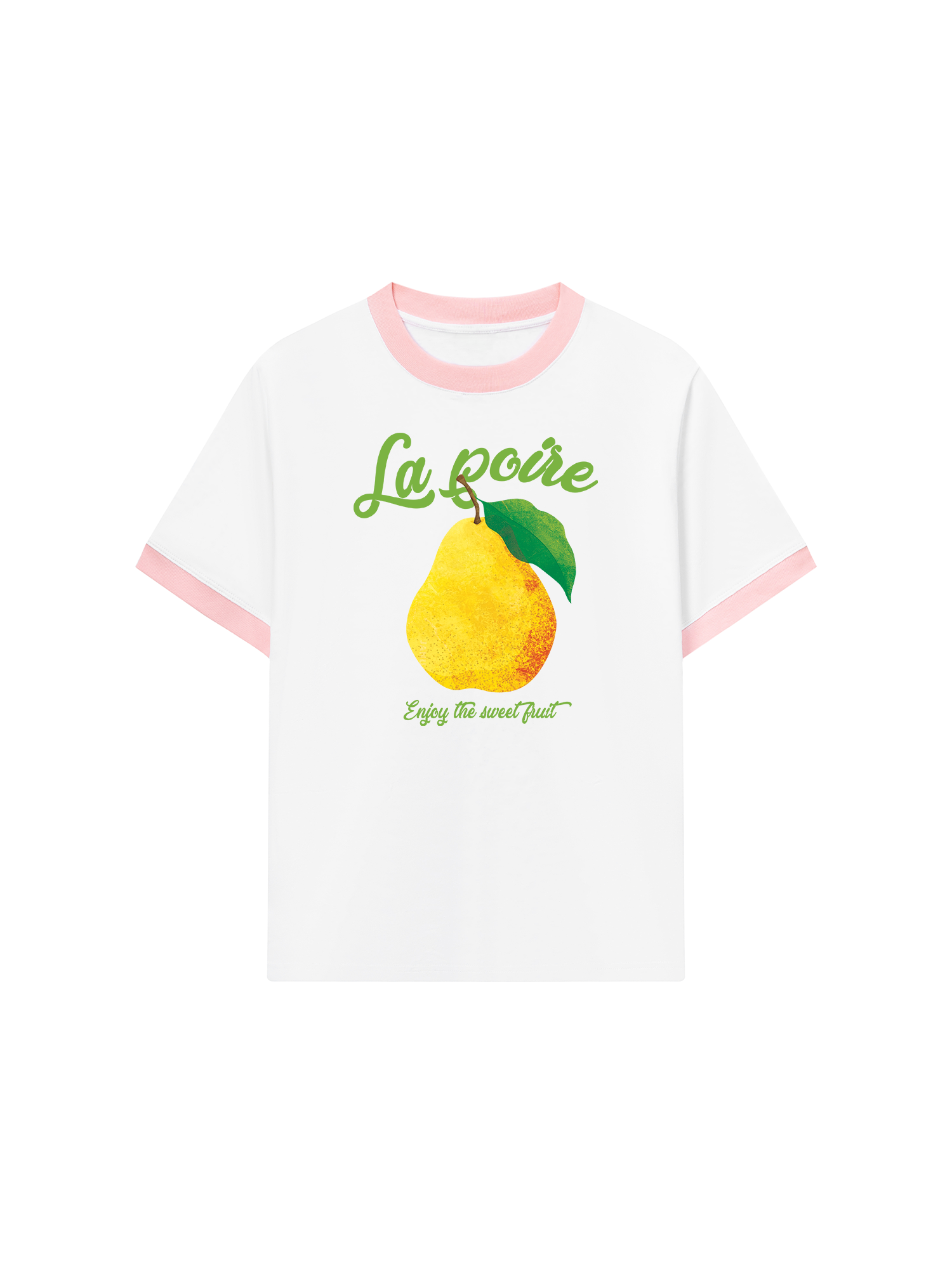 Áo Thun Ringer Relaxed Fit Tropical La Poire