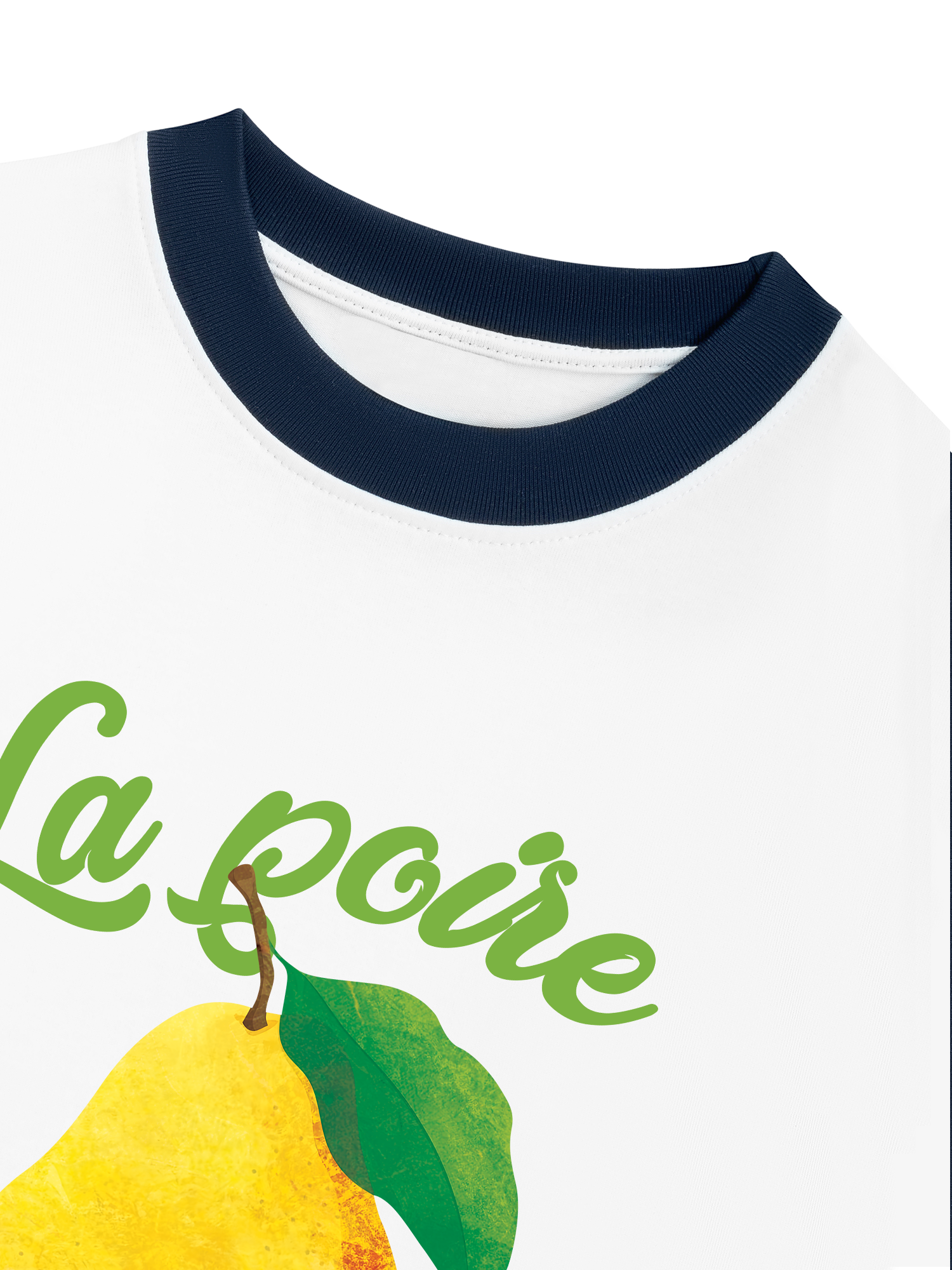 Áo Thun Ringer Relaxed Fit Tropical La Poire
