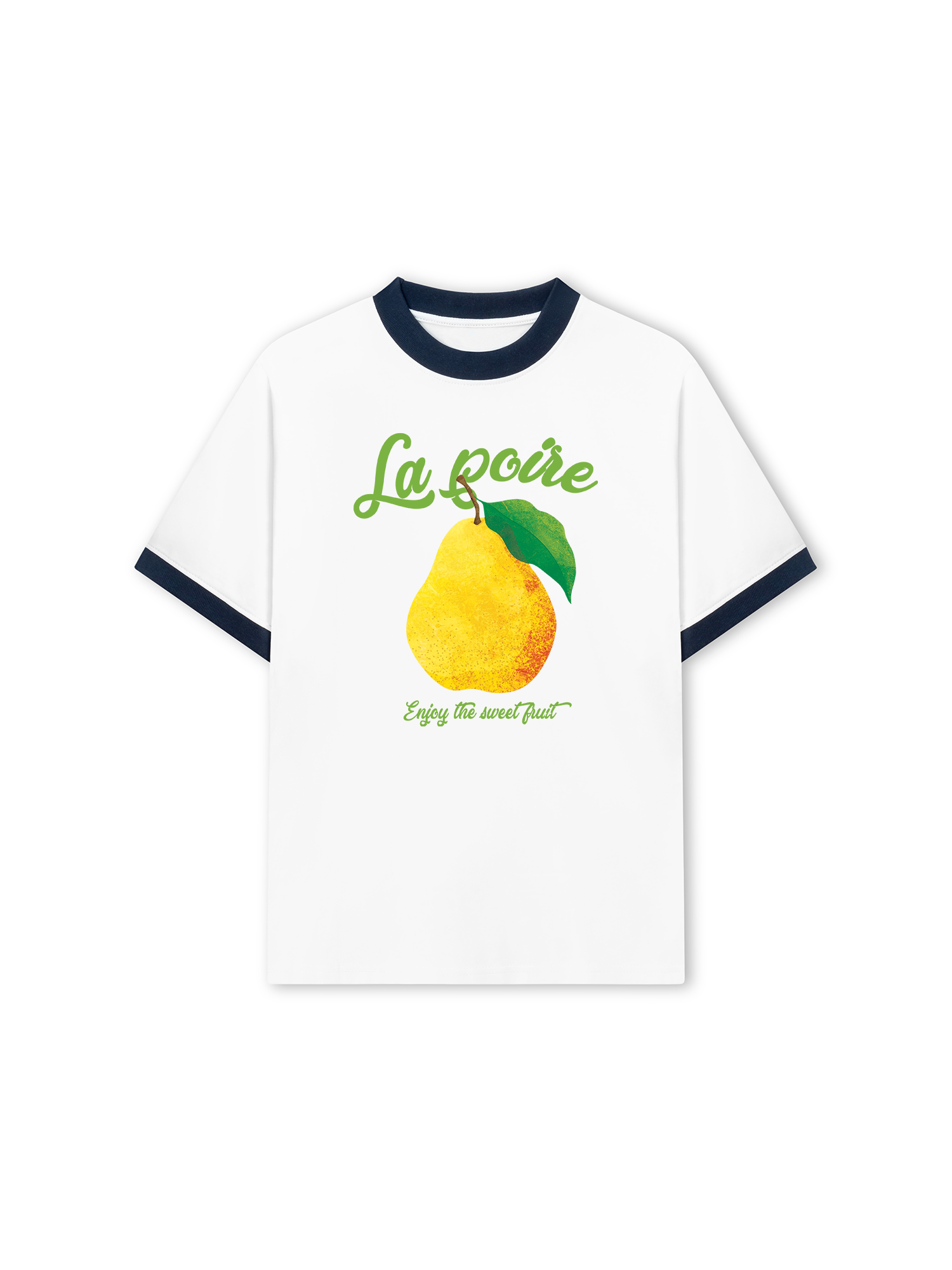 Áo Thun Ringer Relaxed Fit Tropical La Poire