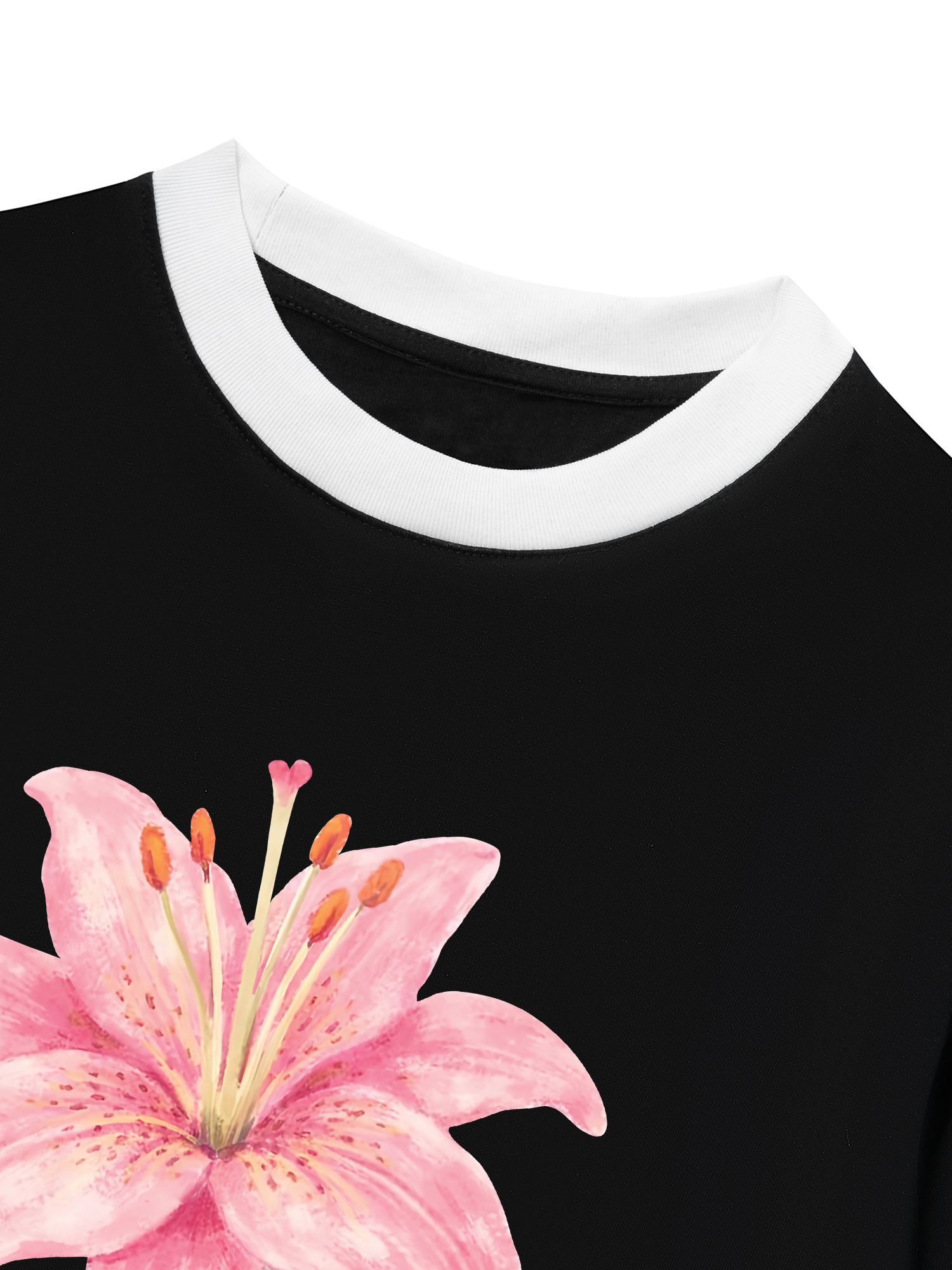 Áo Thun Ringer Relaxed Fit Tropical Sweet Summer