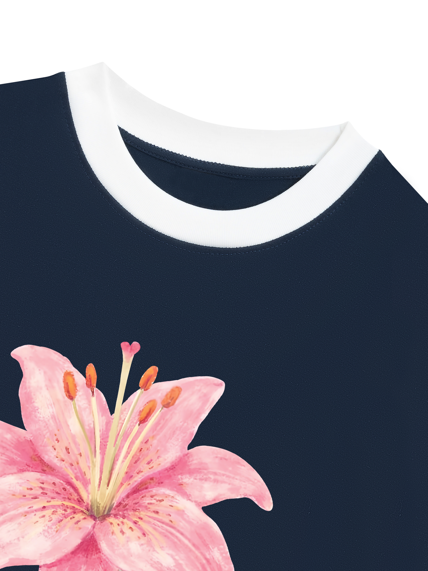 Áo Thun Ringer Relaxed Fit Tropical Sweet Summer