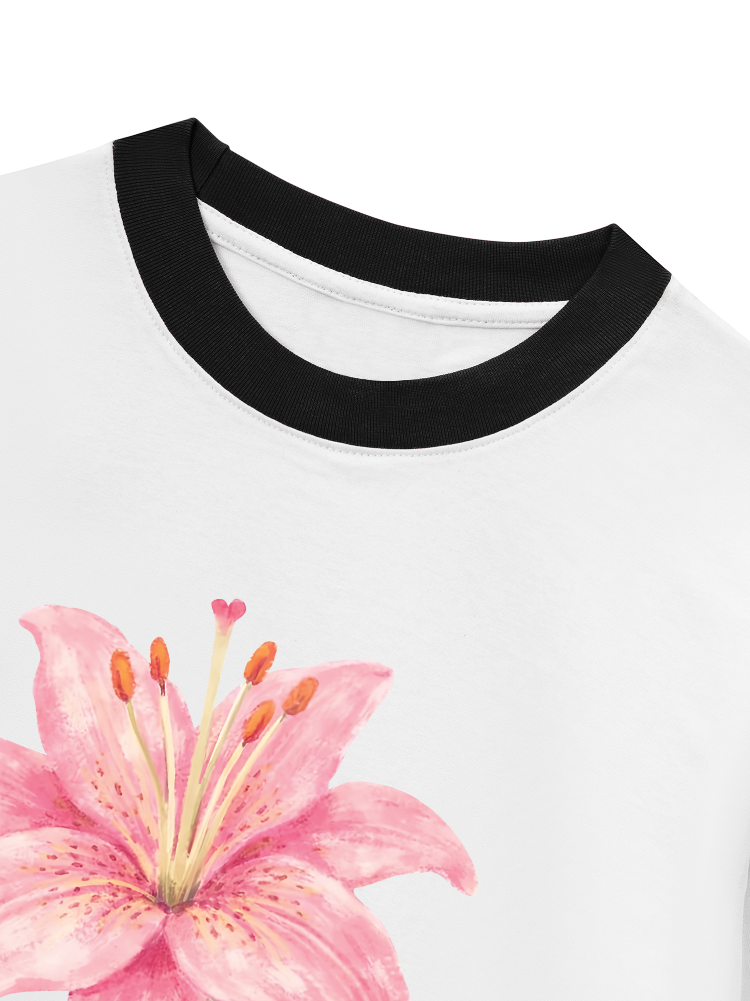 Áo Thun Ringer Relaxed Fit Tropical Sweet Summer