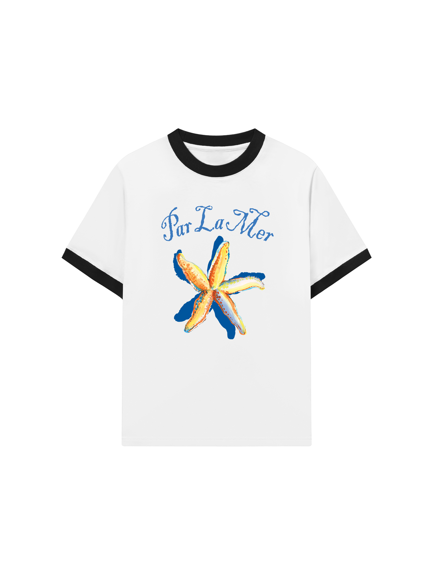 Áo Thun Ringer Relaxed Fit Tropical Par La Mer