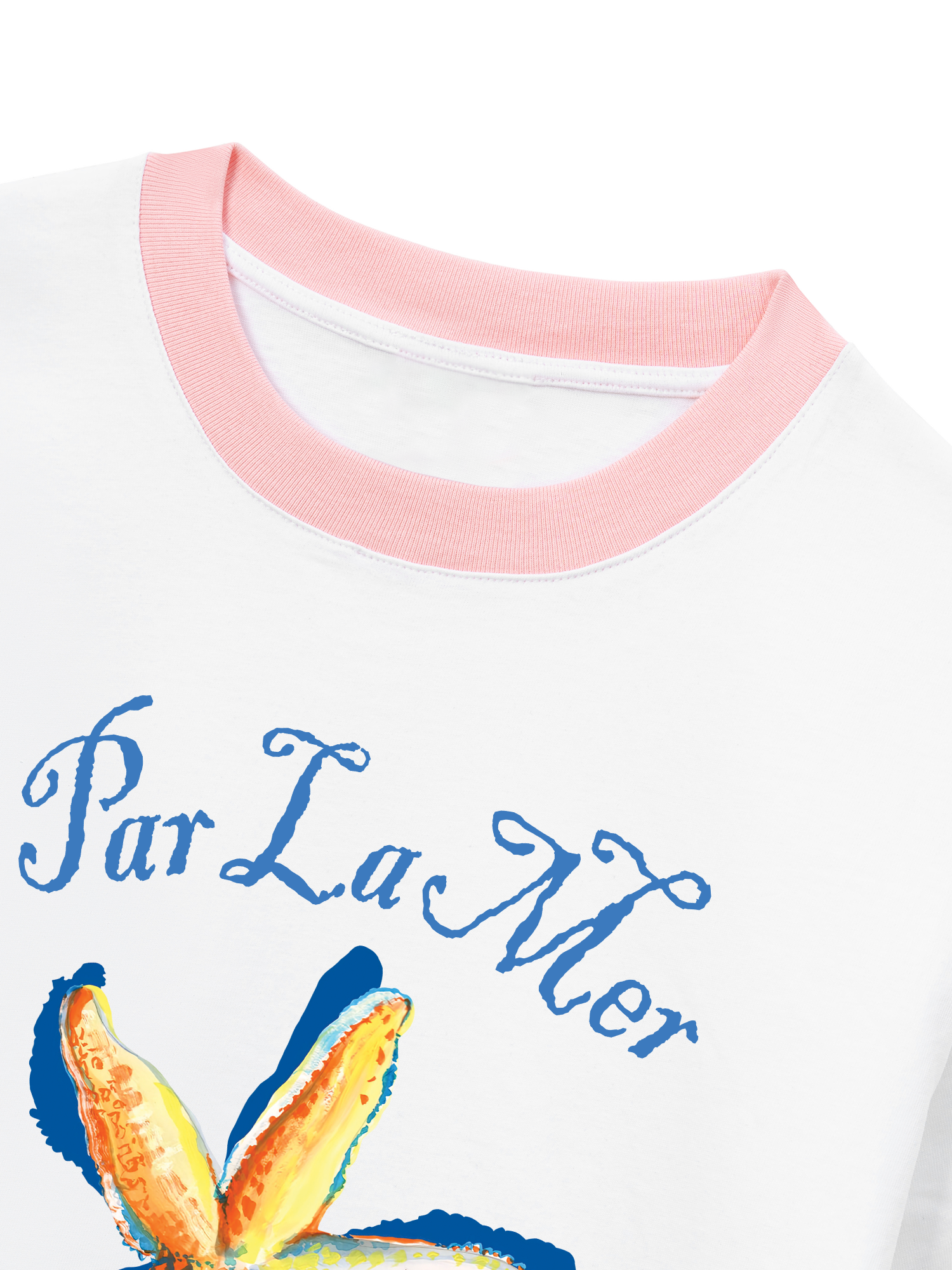 Áo Thun Ringer Relaxed Fit Tropical Par La Mer