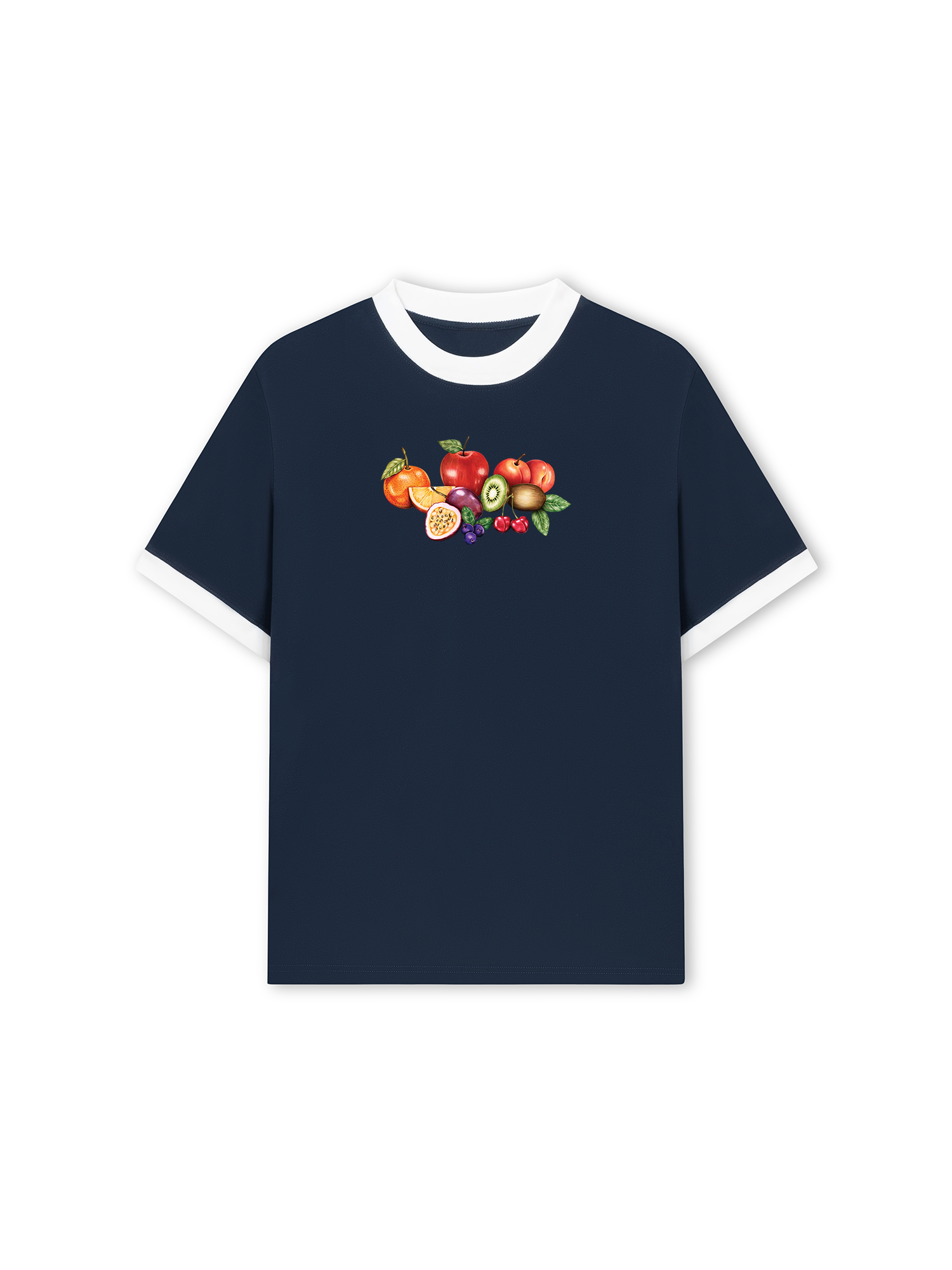 Áo Thun Ringer Relaxed Fit Tropical Sweet & Fruity