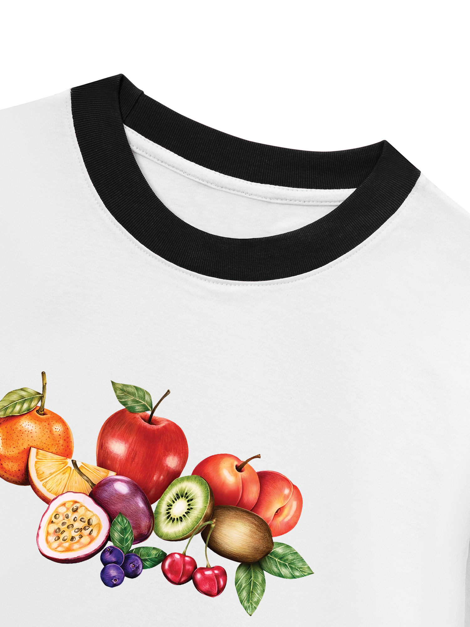 Áo Thun Ringer Relaxed Fit Tropical Sweet & Fruity