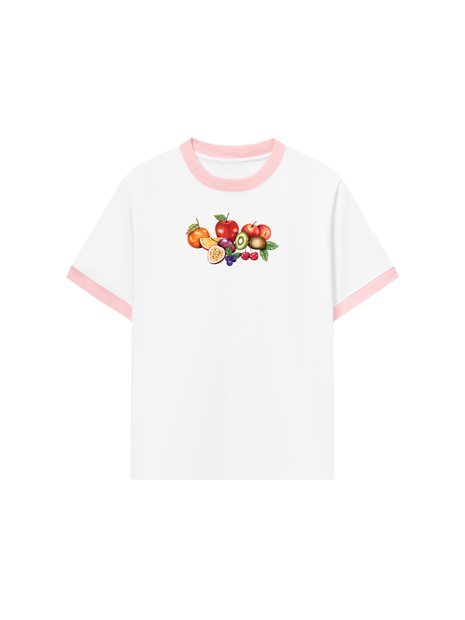 Áo Thun Ringer Relaxed Fit Tropical Sweet & Fruity