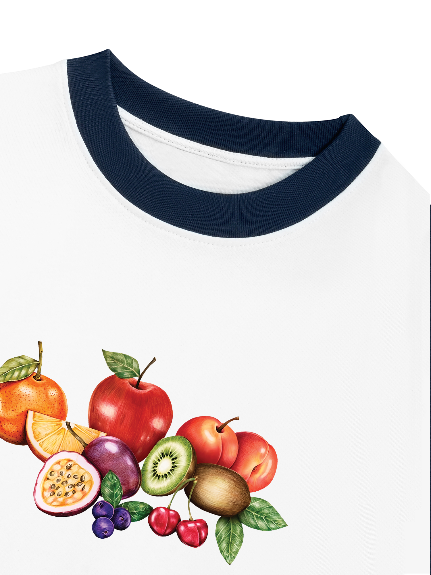 Áo Thun Ringer Relaxed Fit Tropical Sweet & Fruity