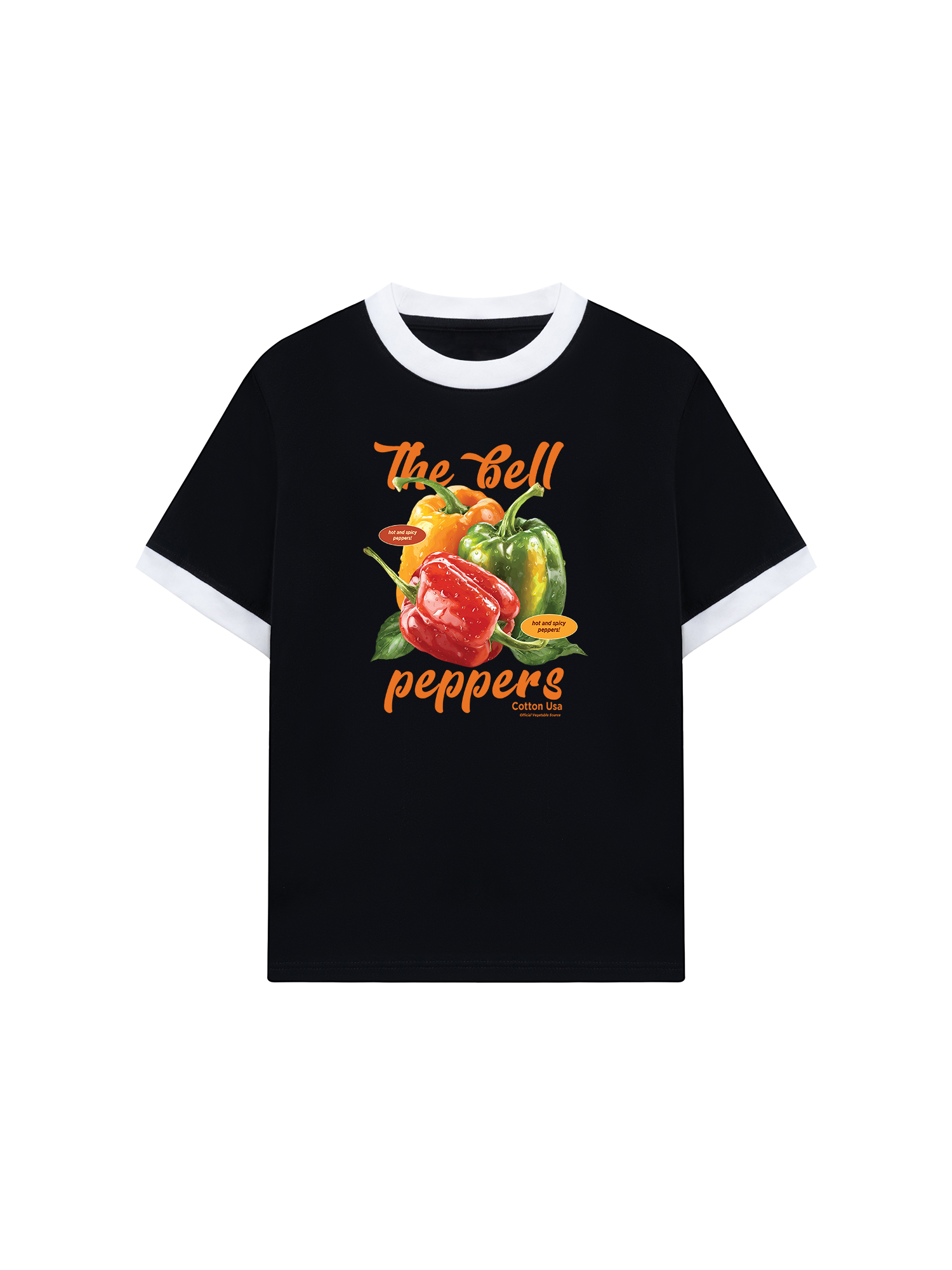 Áo Thun Ringer Relaxed Fit The Bell Peppers