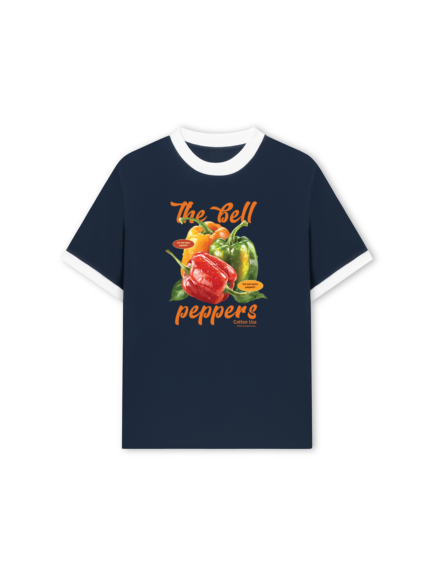 Áo Thun Ringer Relaxed Fit The Bell Peppers