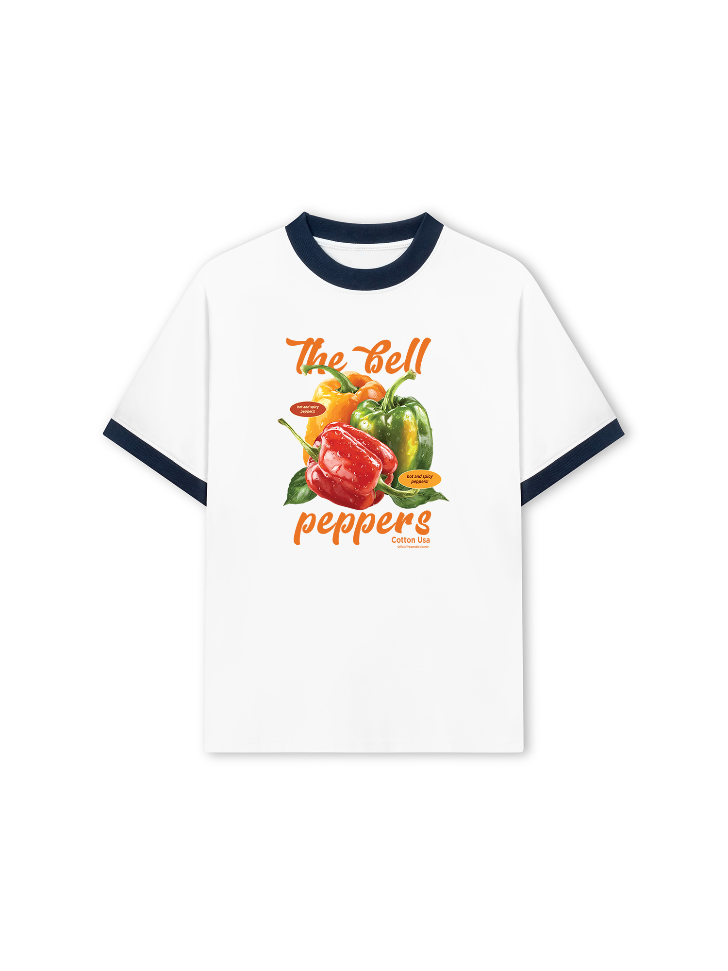 Áo Thun Ringer Relaxed Fit The Bell Peppers