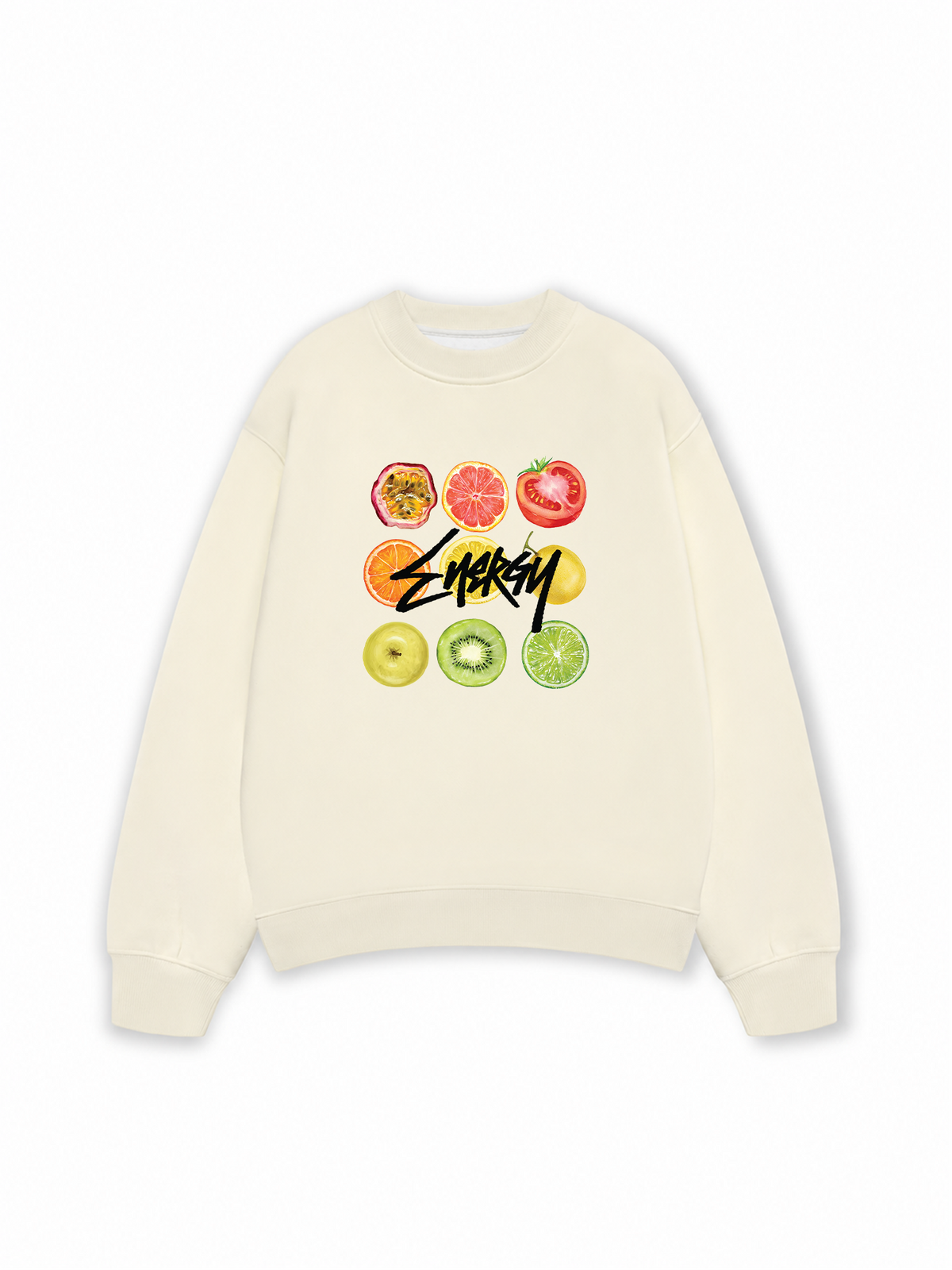 Áo Sweater Nỉ Hai Da Energy Tropical Splash