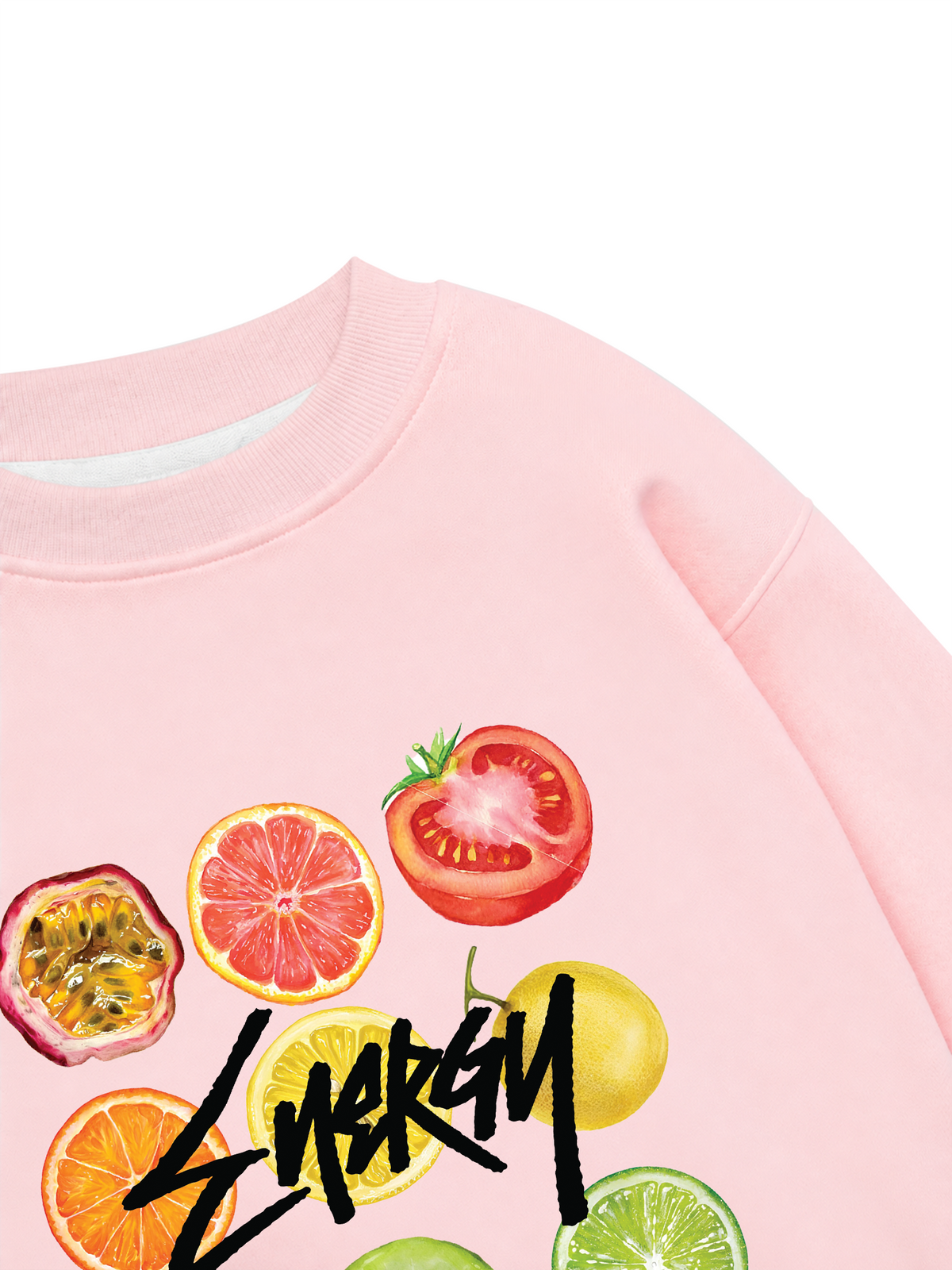 Áo Sweater Nỉ Hai Da Energy Tropical Splash