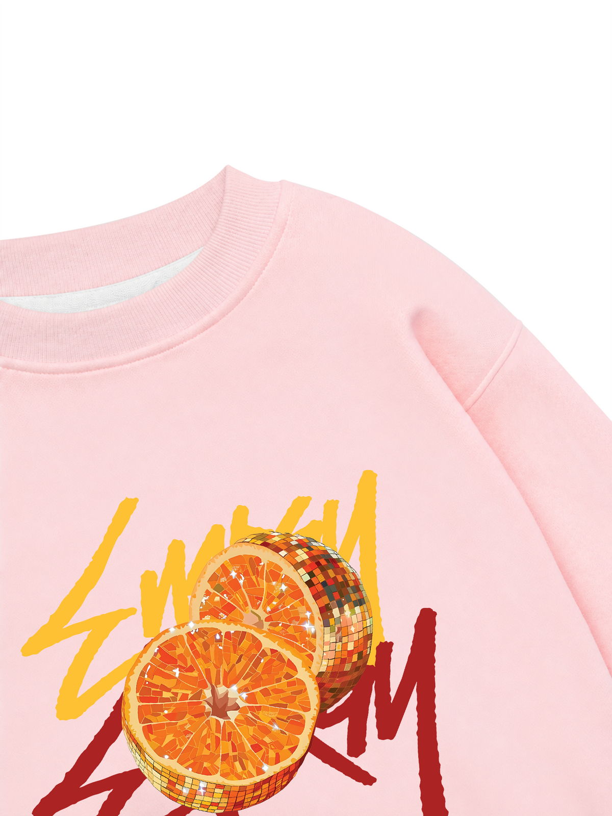 Áo Sweater Nỉ Hai Da Energy Tangerine Dream