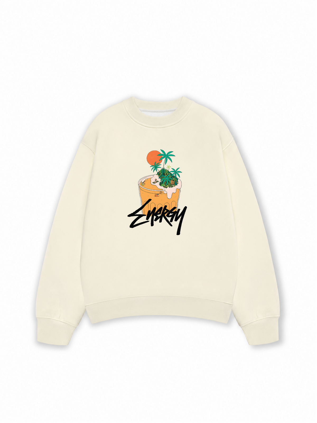 Áo Sweater Nỉ Hai Da Energy Sweet Escape