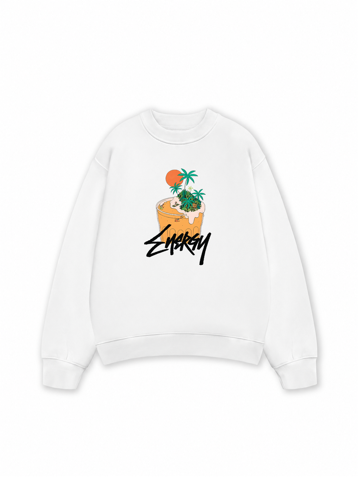 Áo Sweater Nỉ Hai Da Energy Sweet Escape