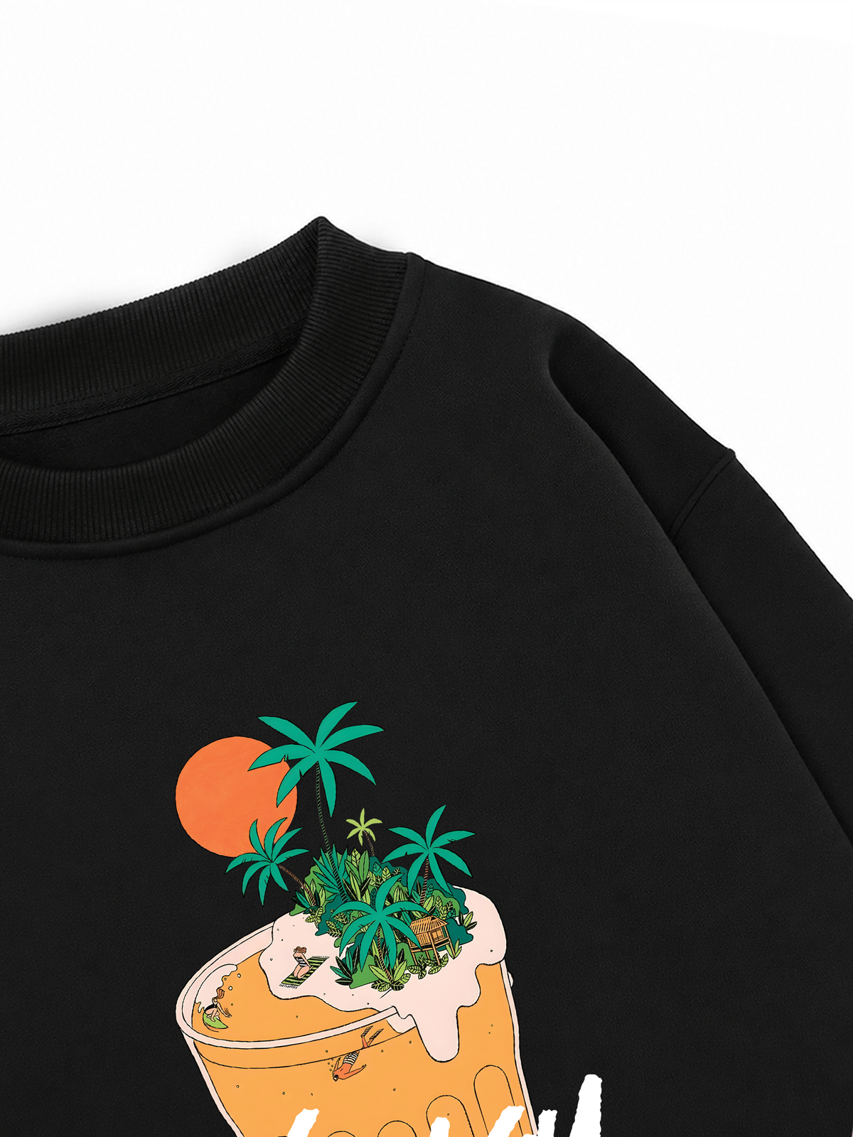 Áo Sweater Nỉ Hai Da Energy Sweet Escape