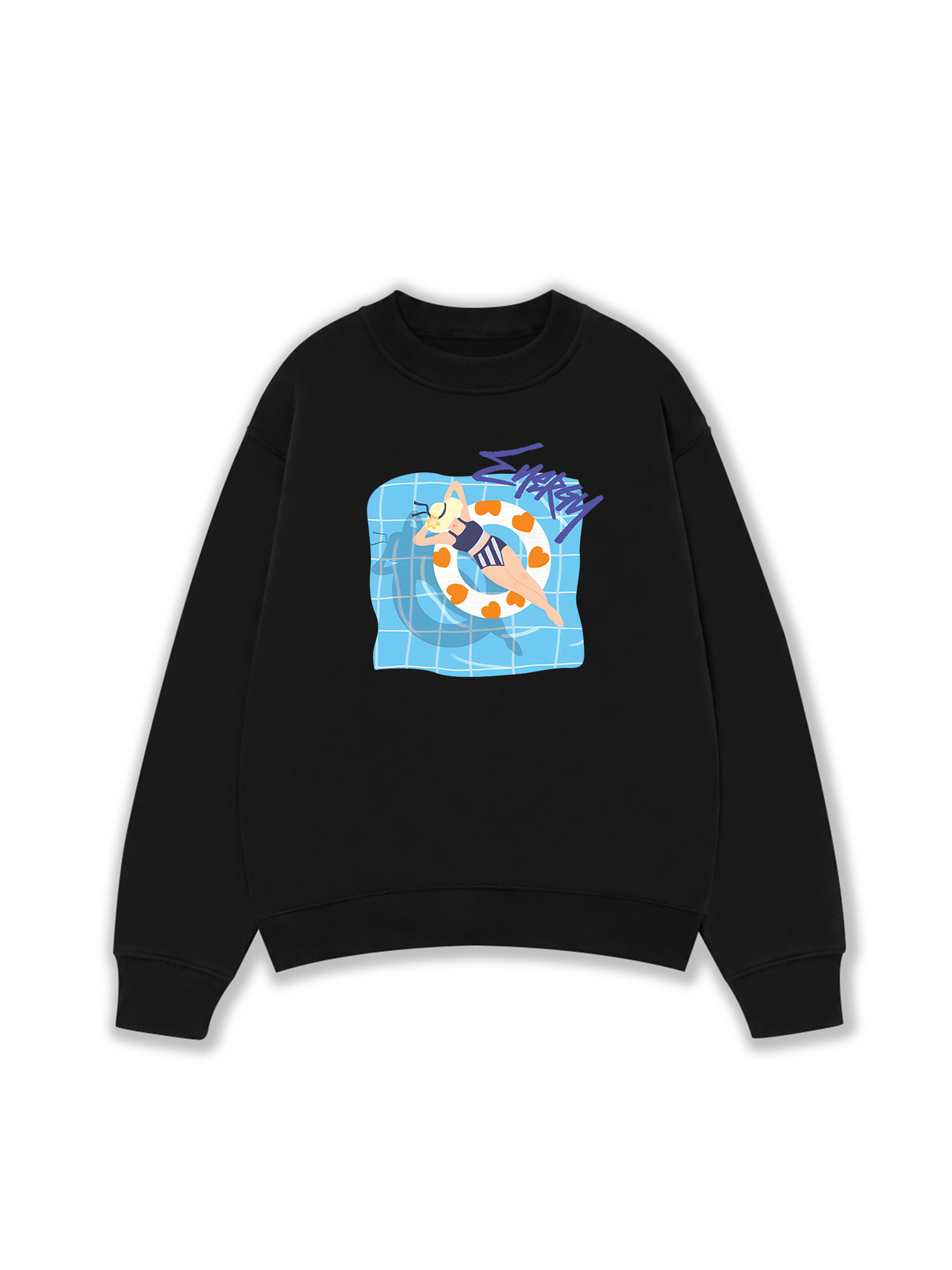 Áo Sweater Nỉ Hai Da Energy Lazy Melt