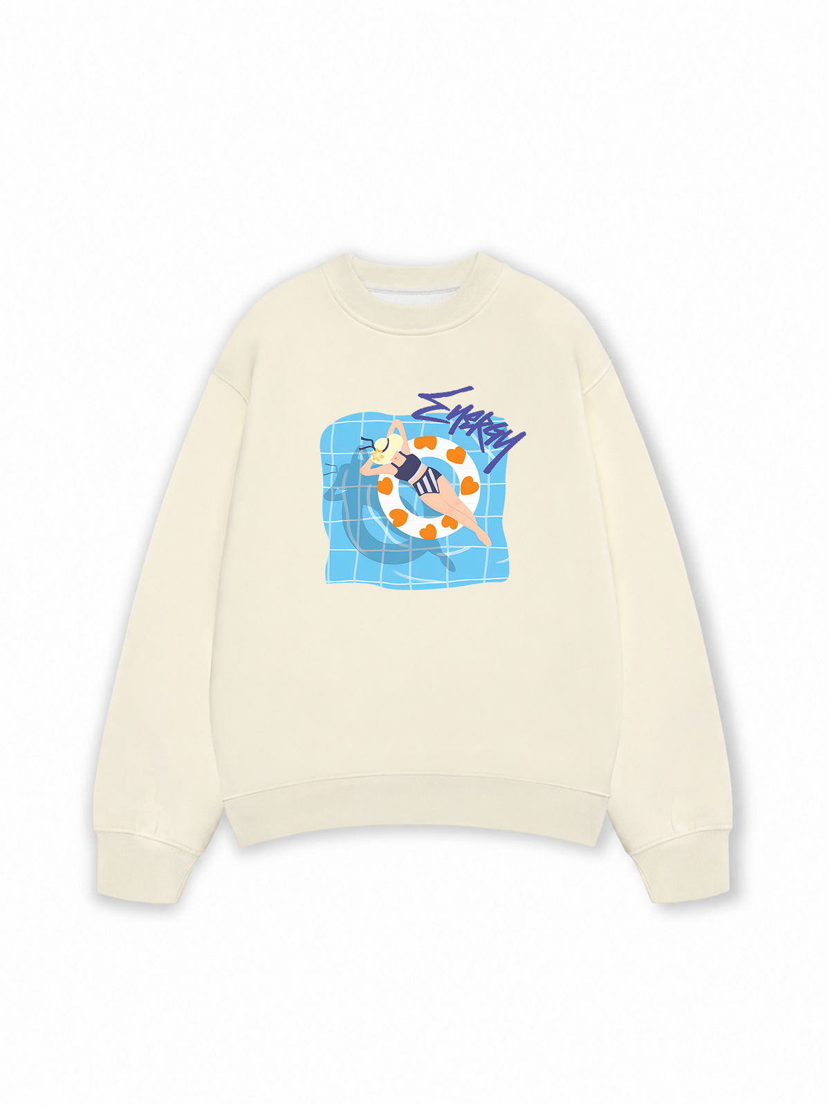 Áo Sweater Nỉ Hai Da Energy Lazy Melt