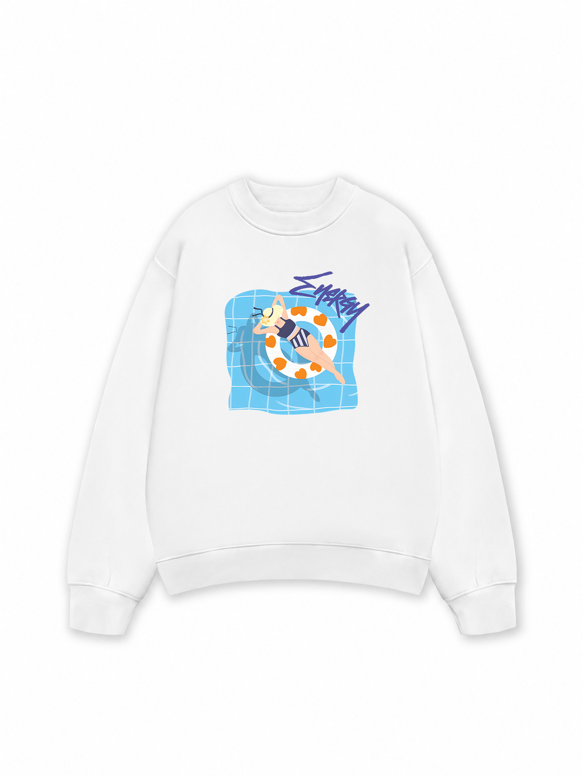 Áo Sweater Nỉ Hai Da Energy Lazy Melt