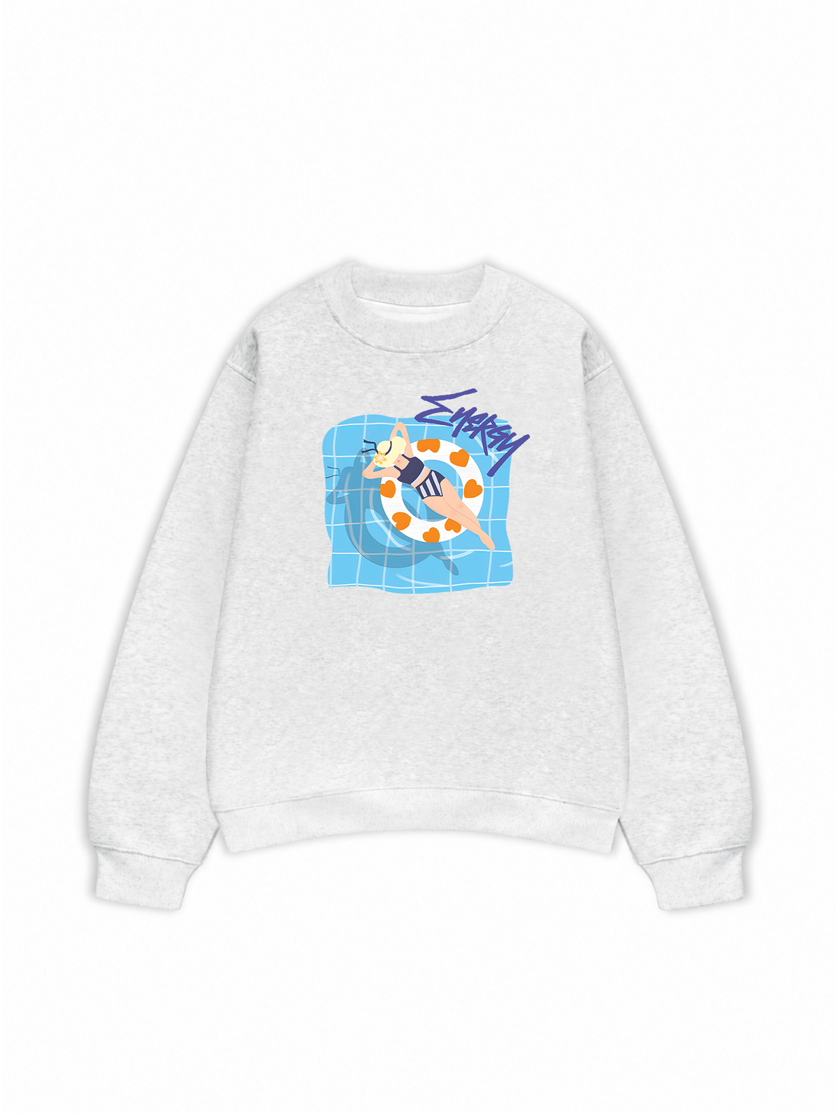 Áo Sweater Nỉ Hai Da Energy Lazy Melt