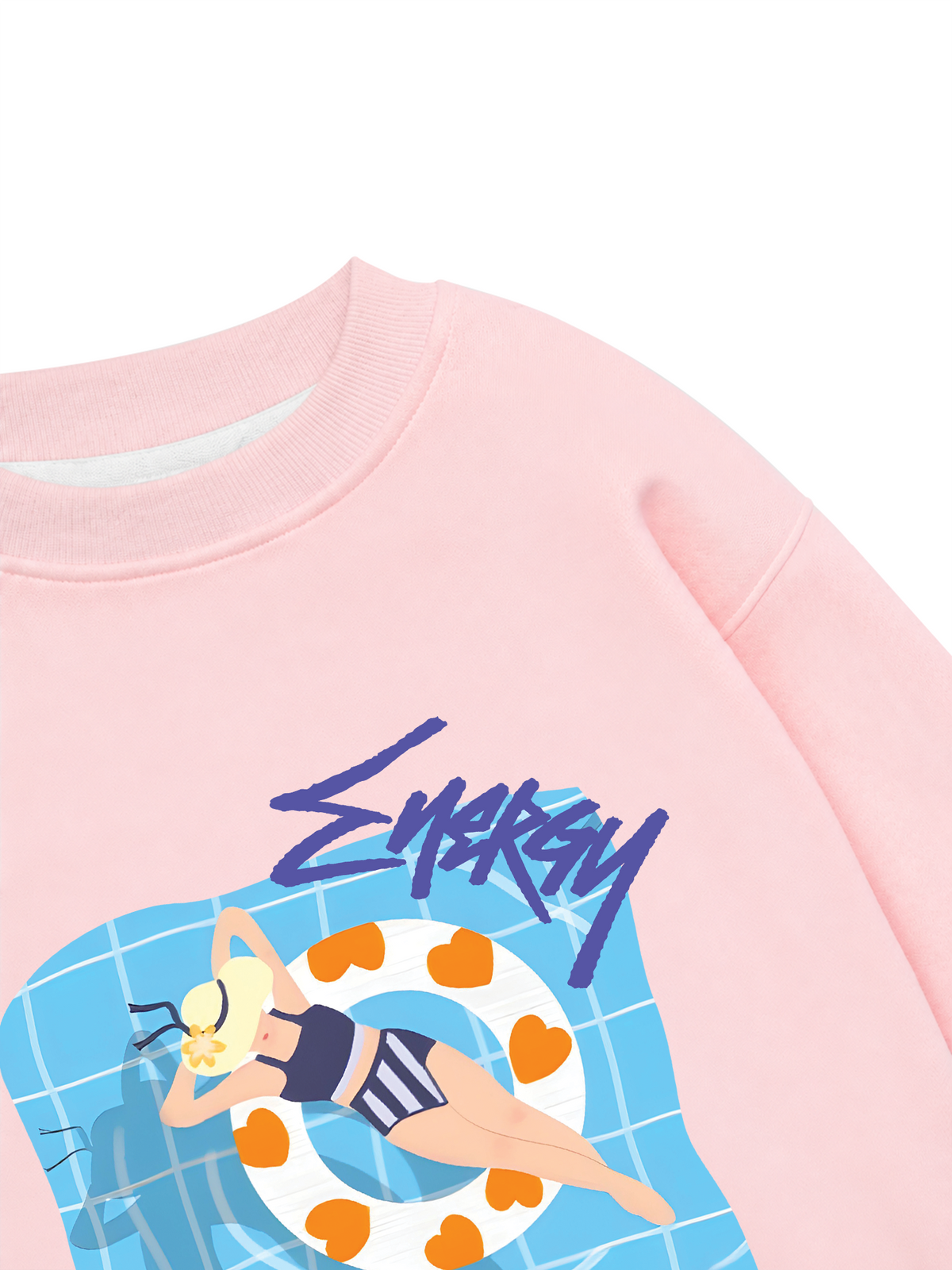 Áo Sweater Nỉ Hai Da Energy Lazy Melt