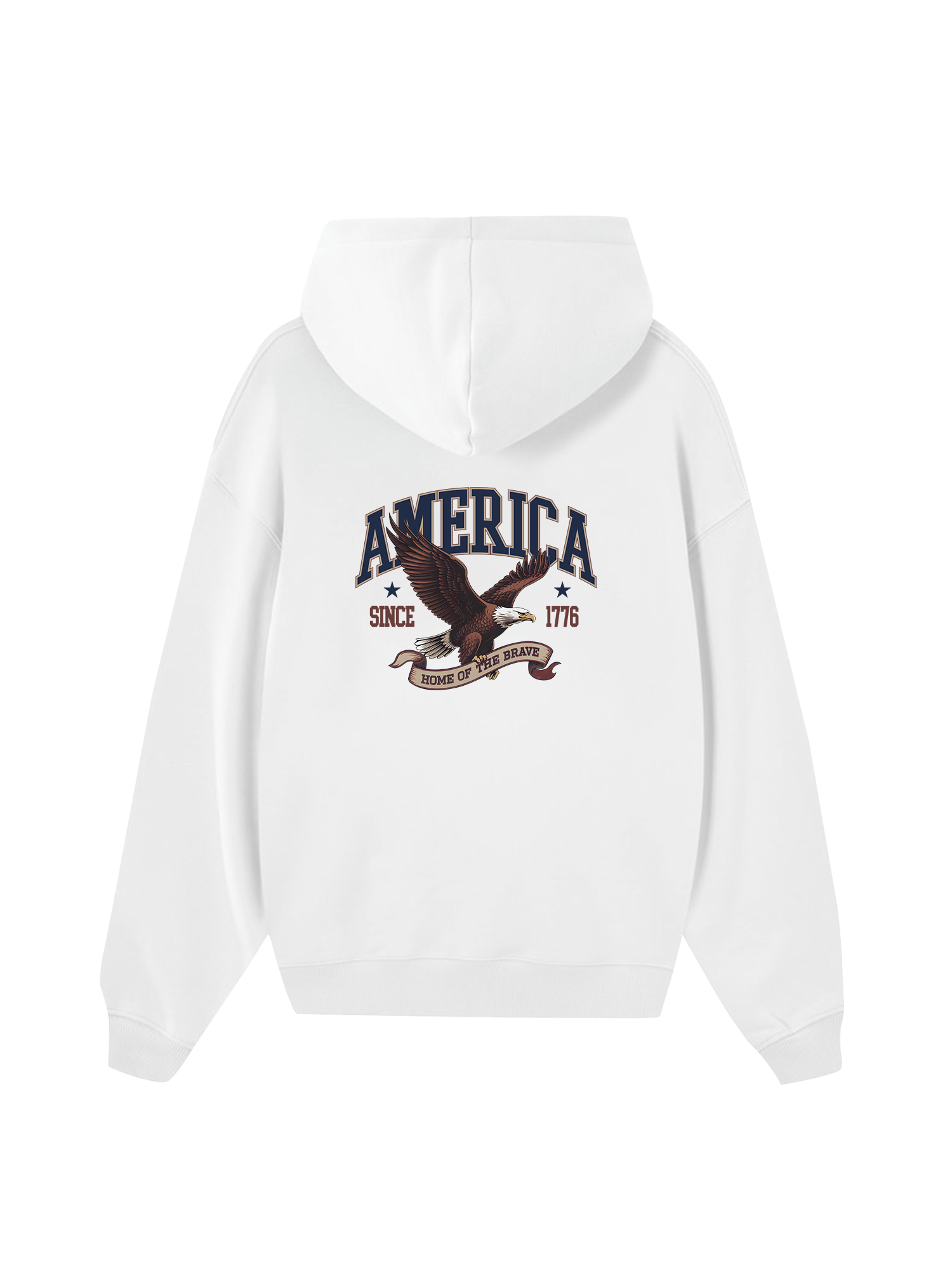 USA Home Of The Brave Hoodie