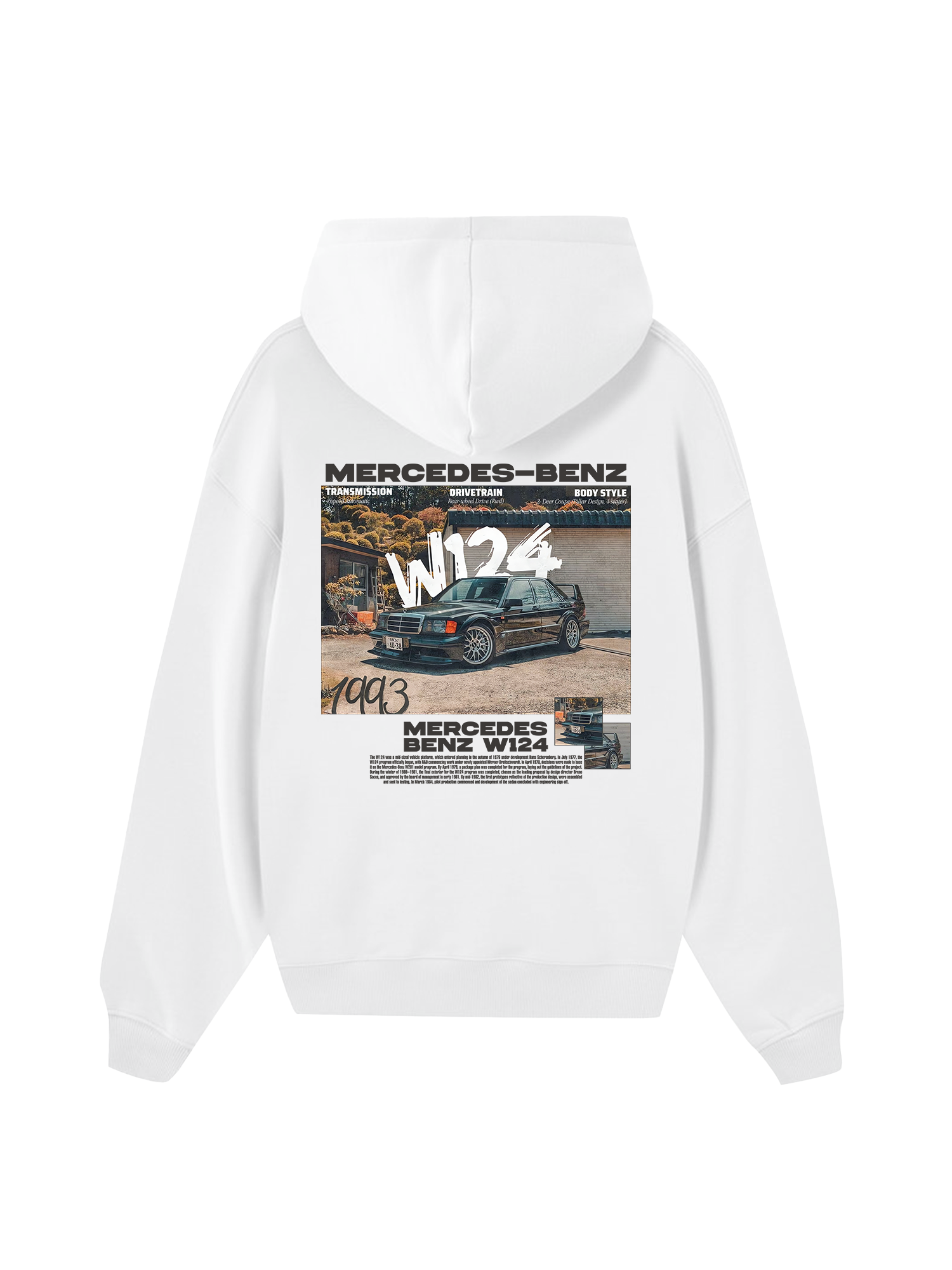 Mercedes W124 1993 Hoodie