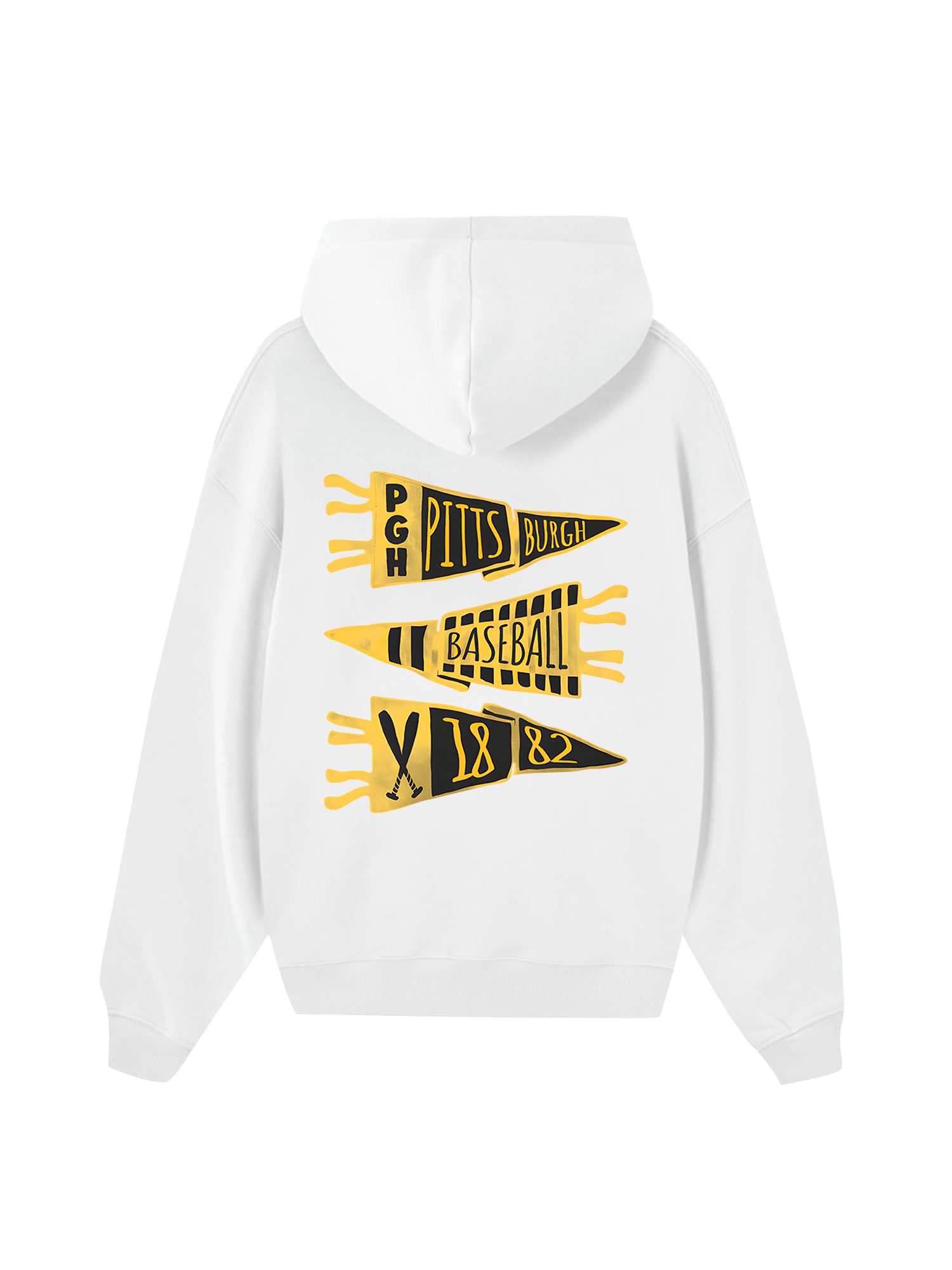 Baseball Pitts Burgh Hoodie