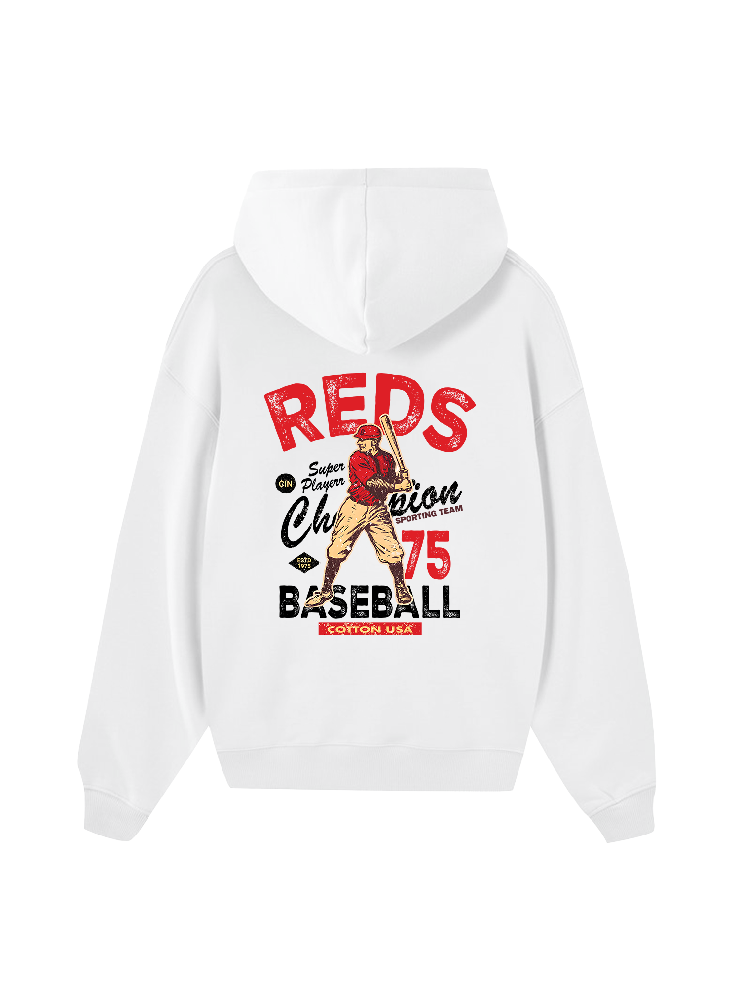 Baseball Super Player Hoodie