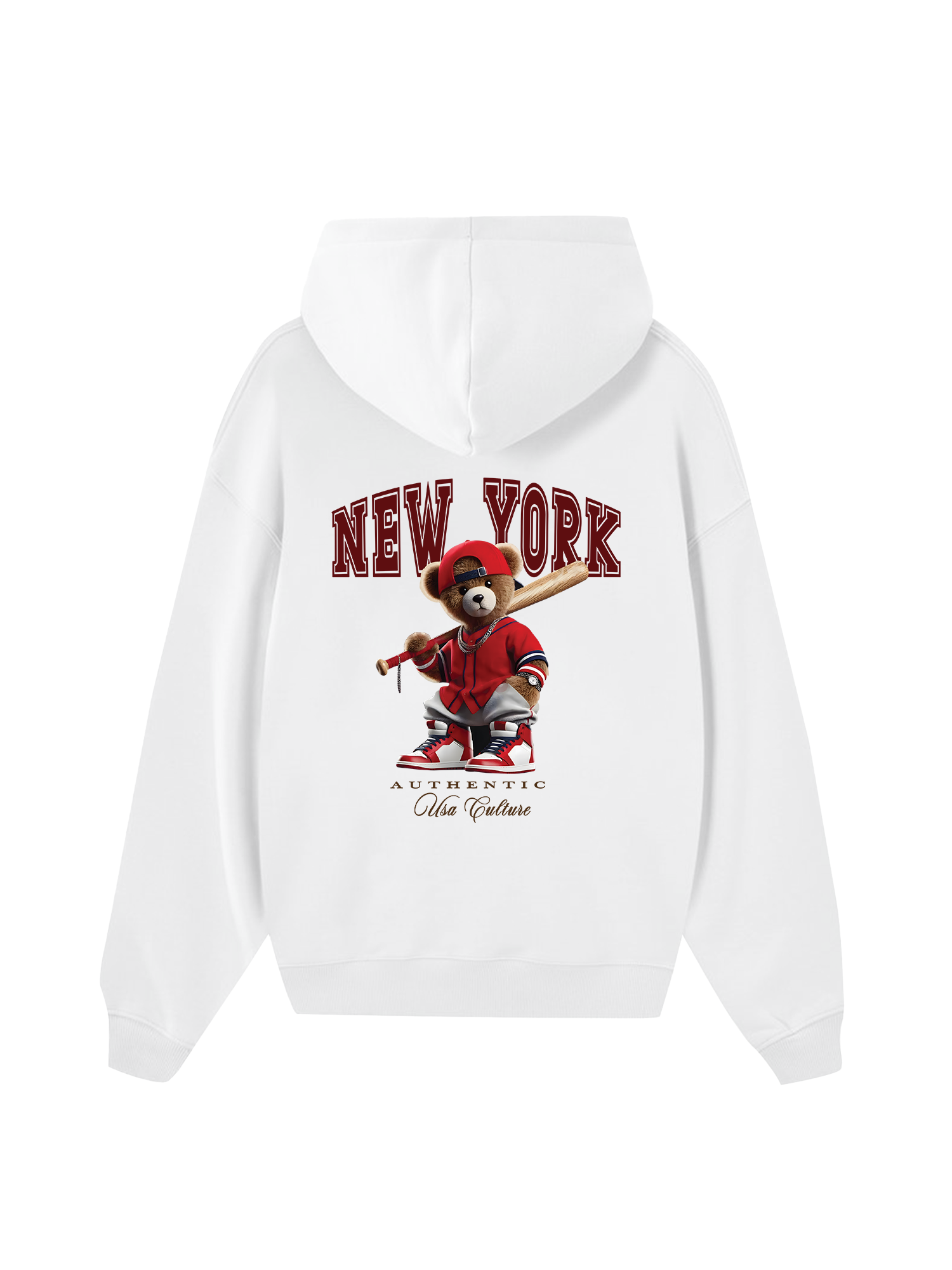 Baseball Authentic Teddy Hoodie