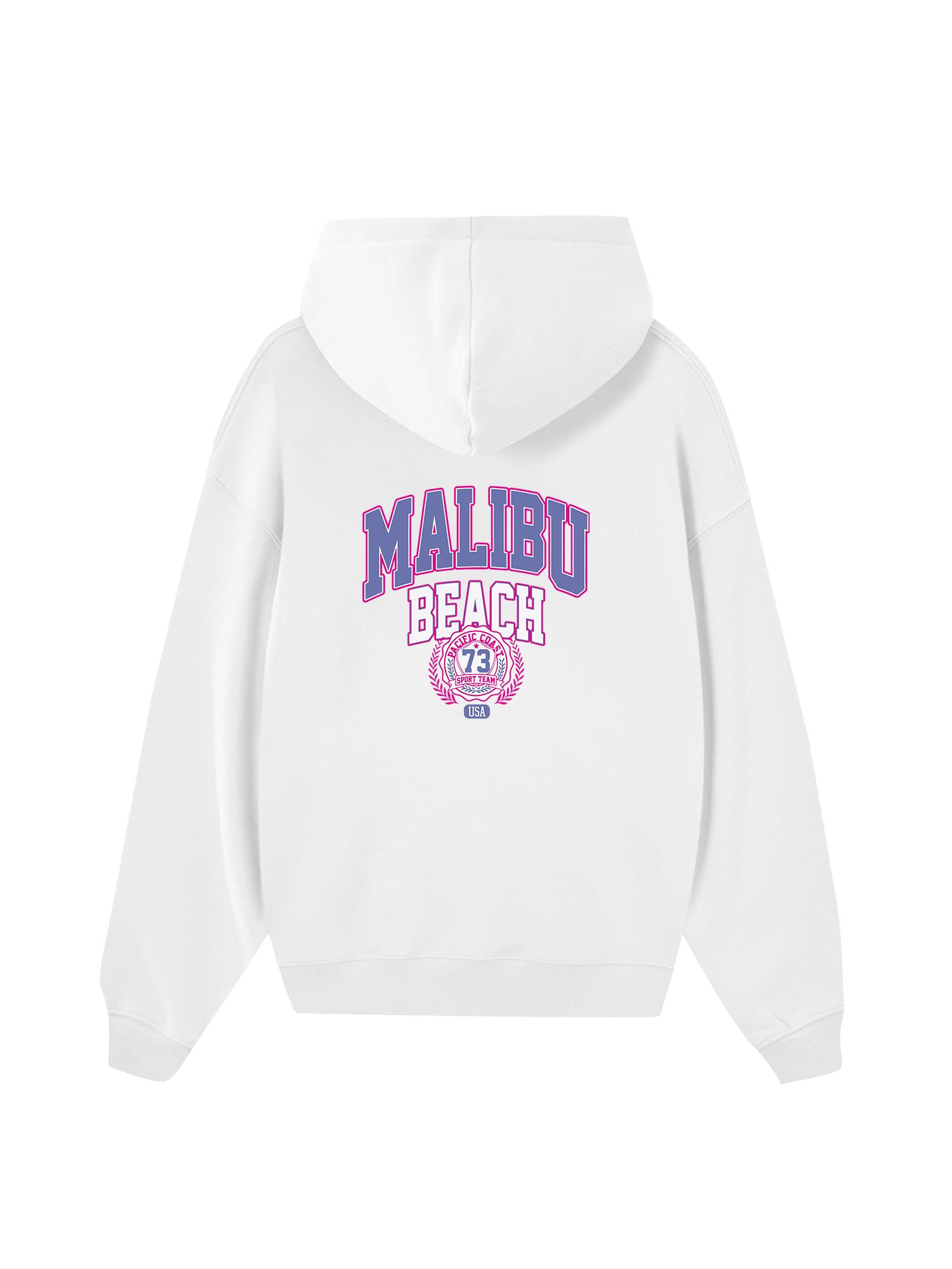 USA Malibu Beach Retro Hoodie
