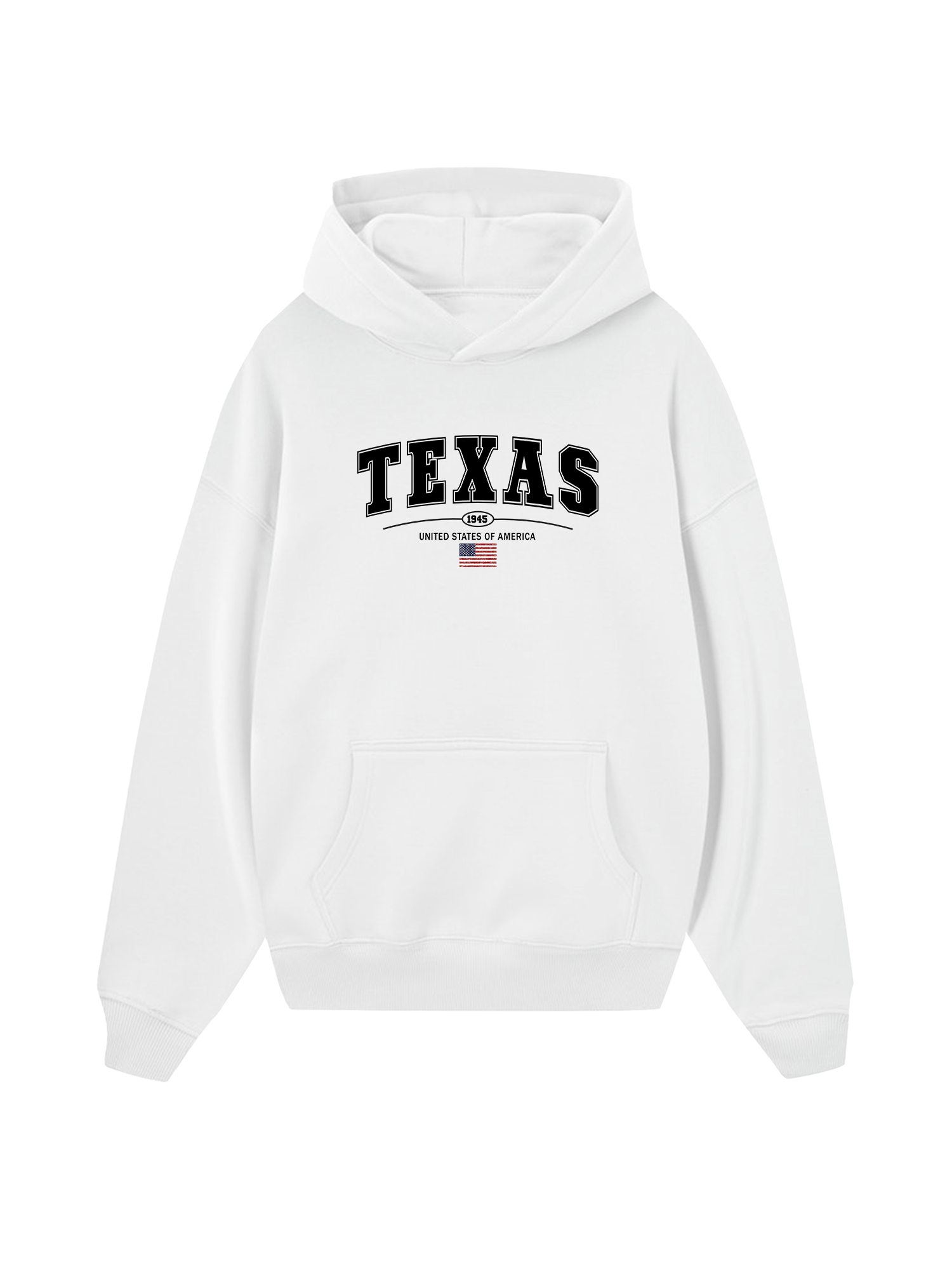 USA Texas 1945 Hoodie
