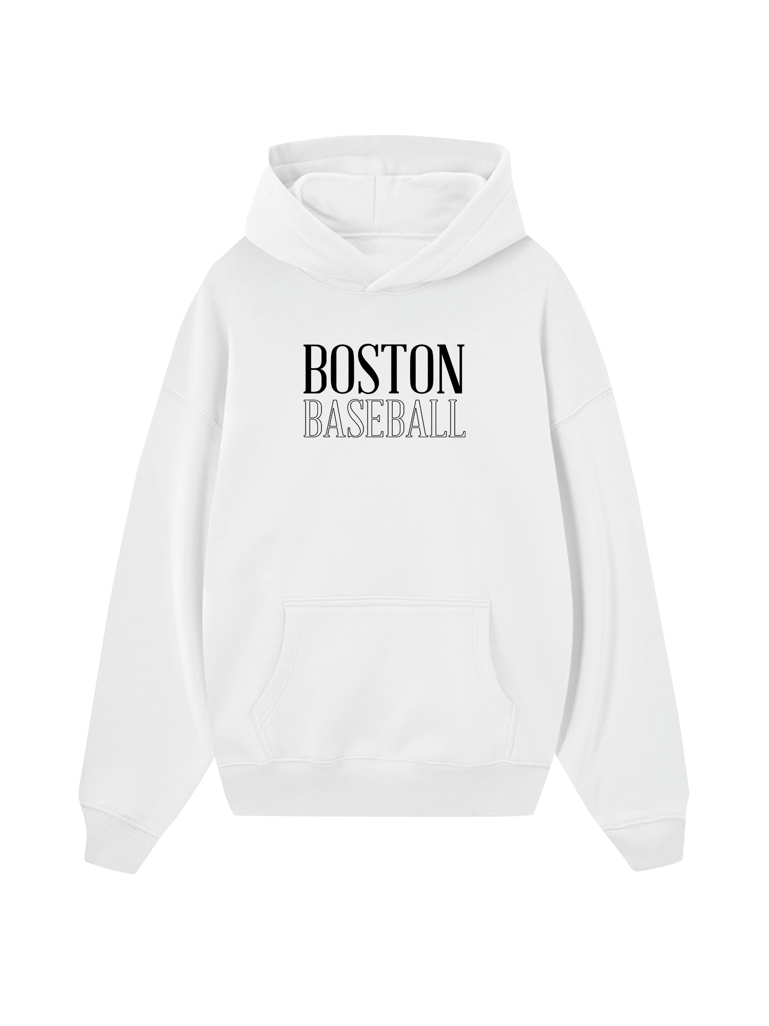 Baseball Basic Boston Hoodie