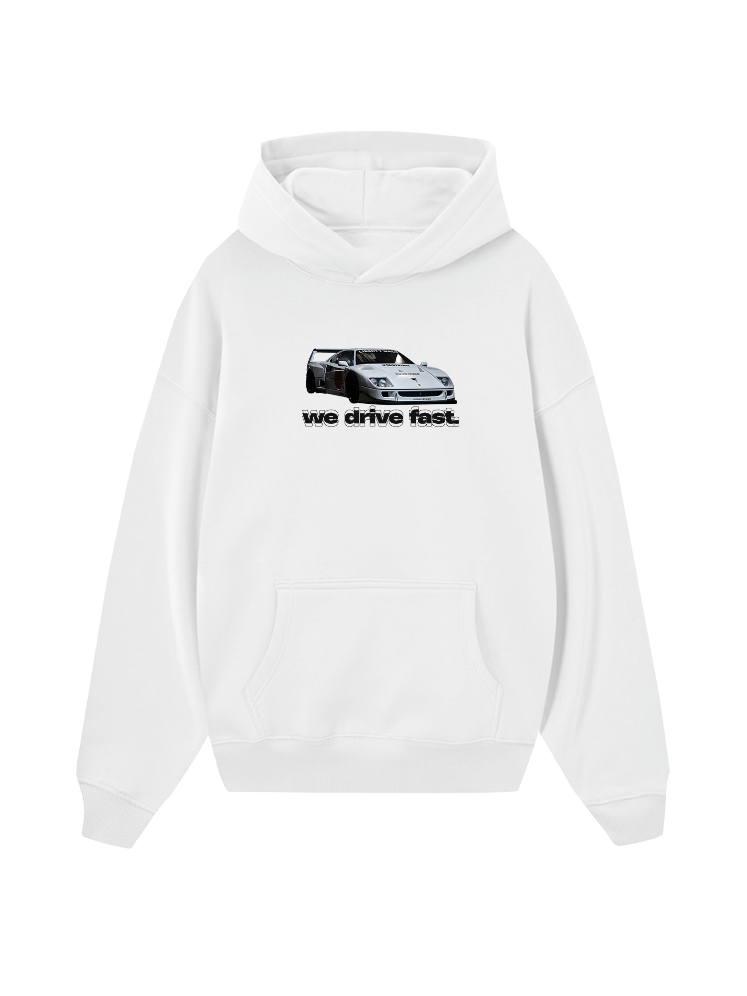 Ferrari We Drive Fast Hoodie