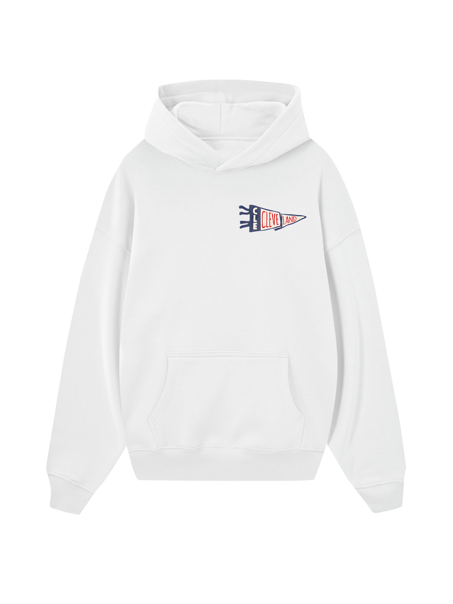 Baseball Cleve Land Hoodie