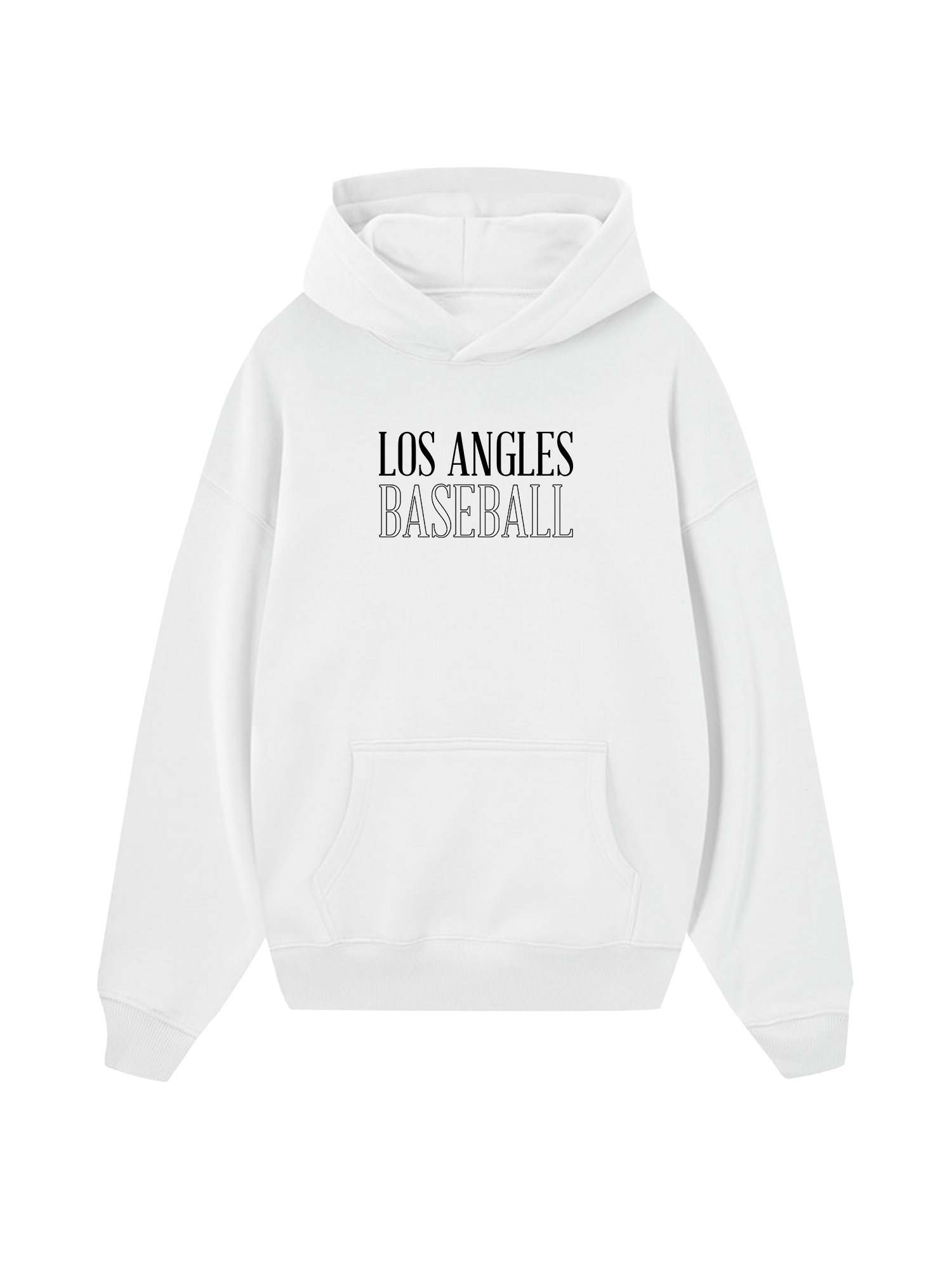 Baseball Basic Los Angles Hoodie