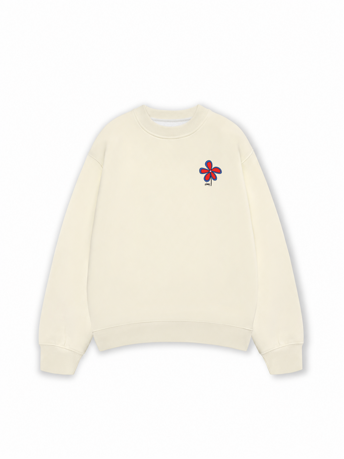 Áo Sweater Nỉ Hai Da Energy Flower