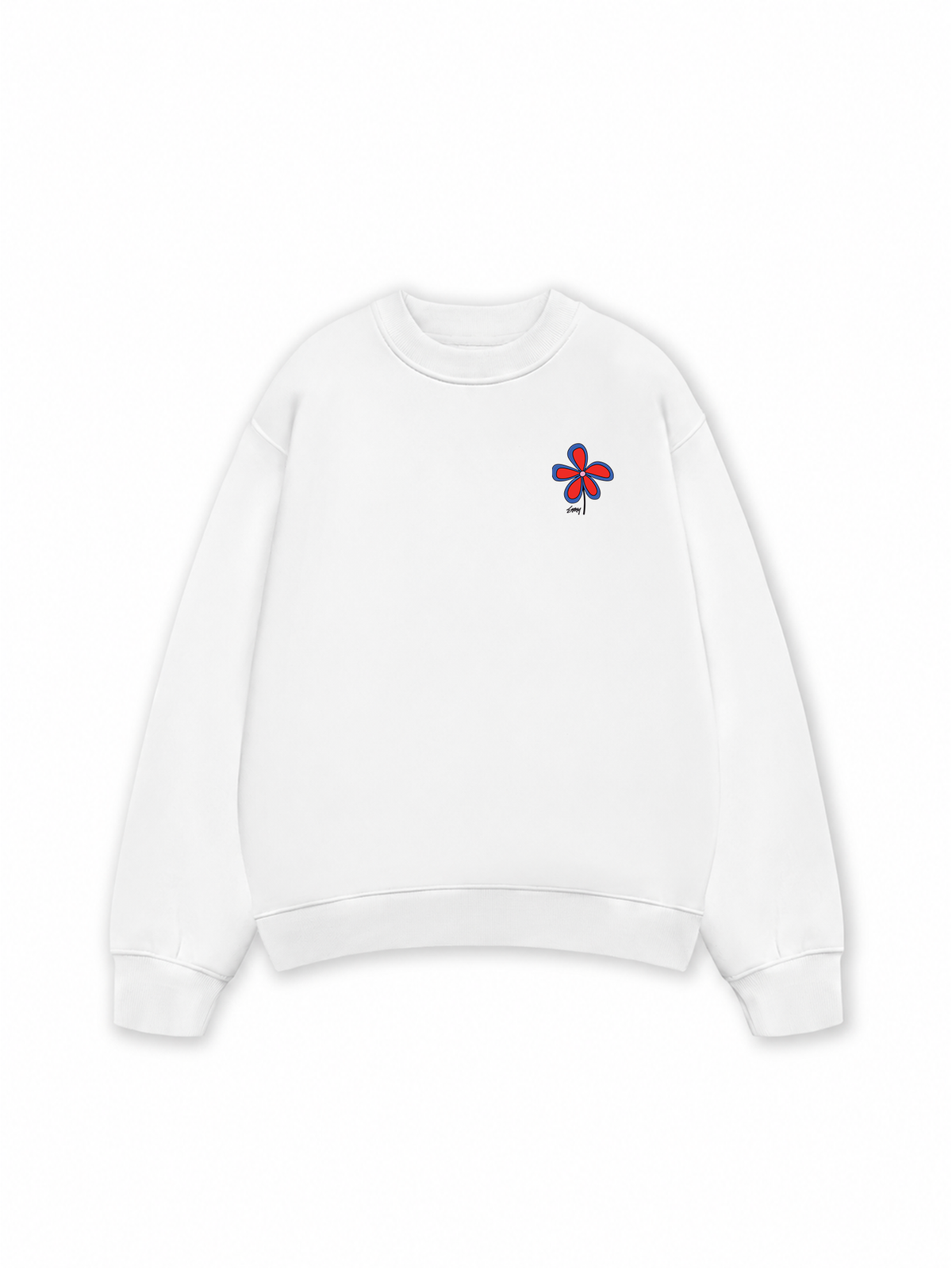 Áo Sweater Nỉ Hai Da Energy Flower