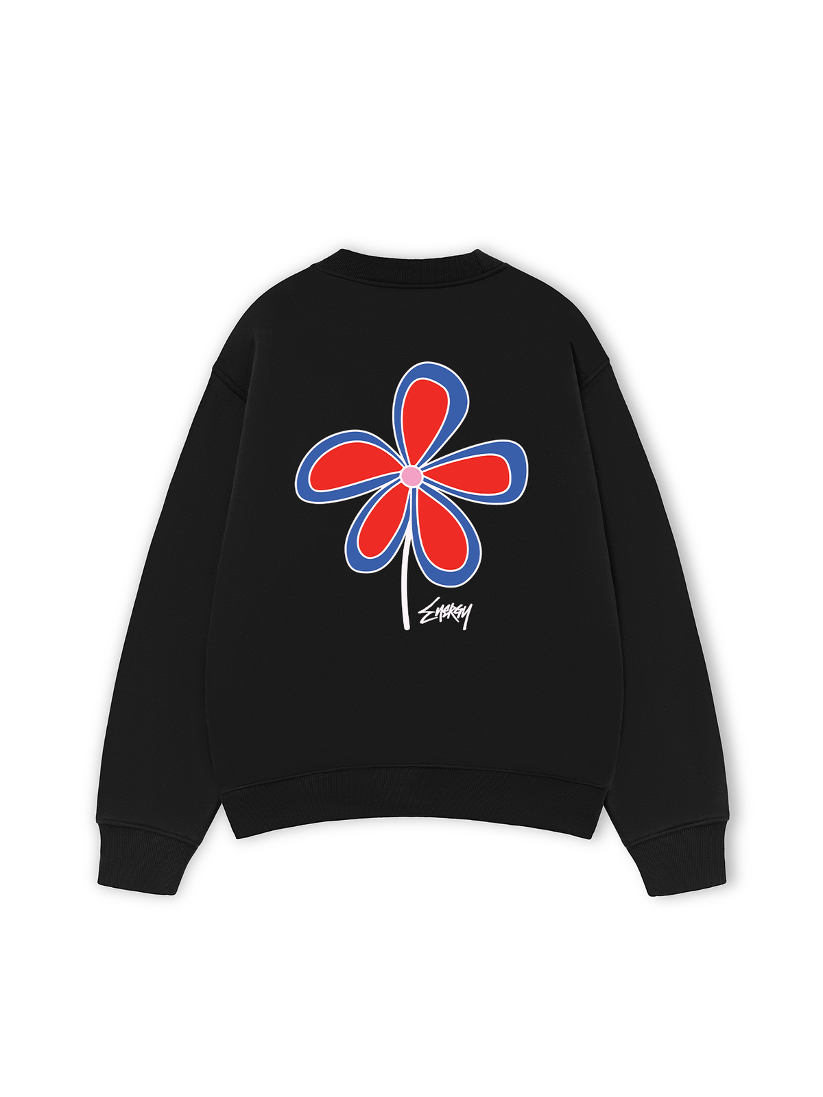 Áo Sweater Nỉ Hai Da Energy Flower