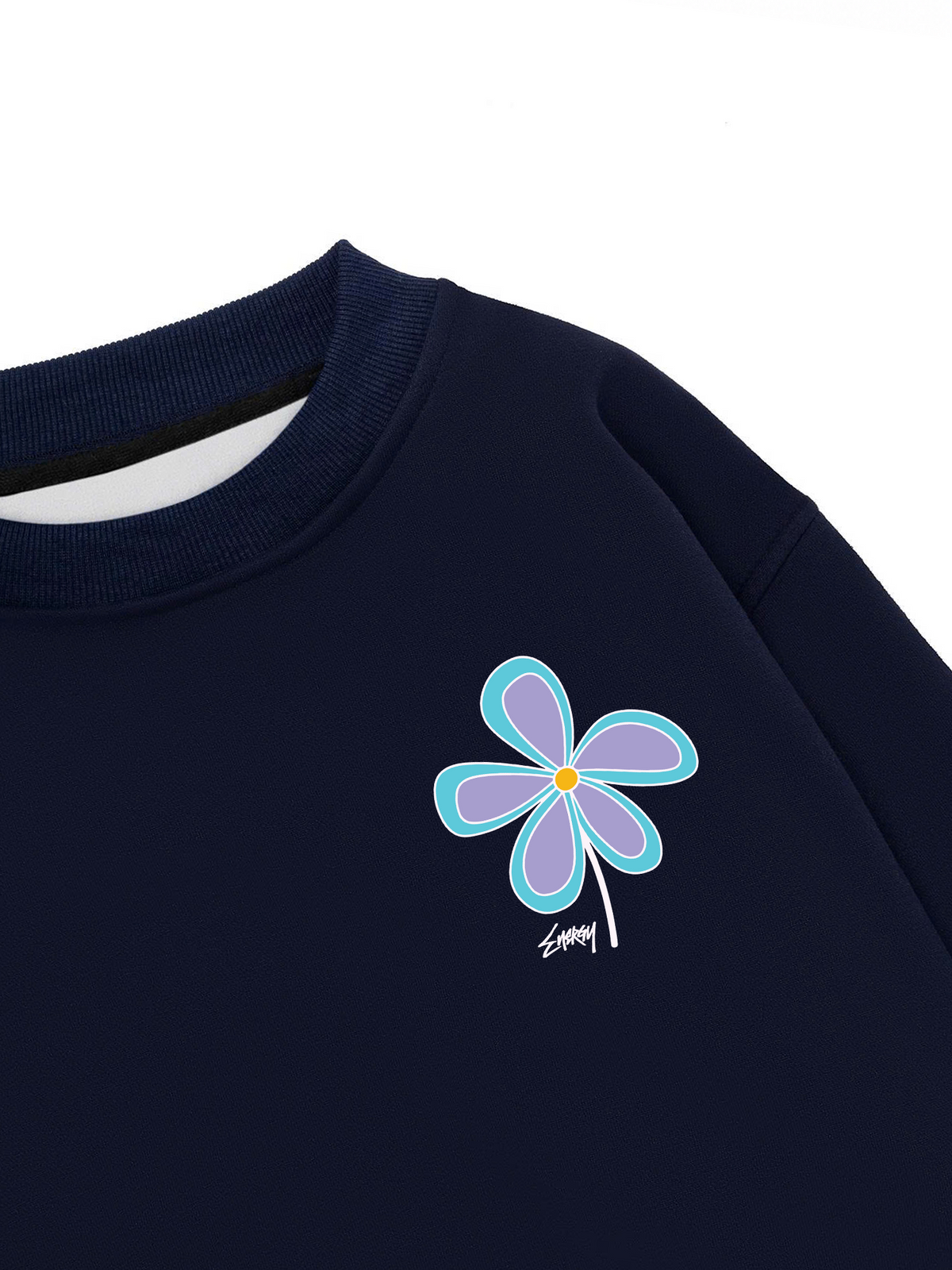 Áo Sweater Nỉ Hai Da Energy Flower 2