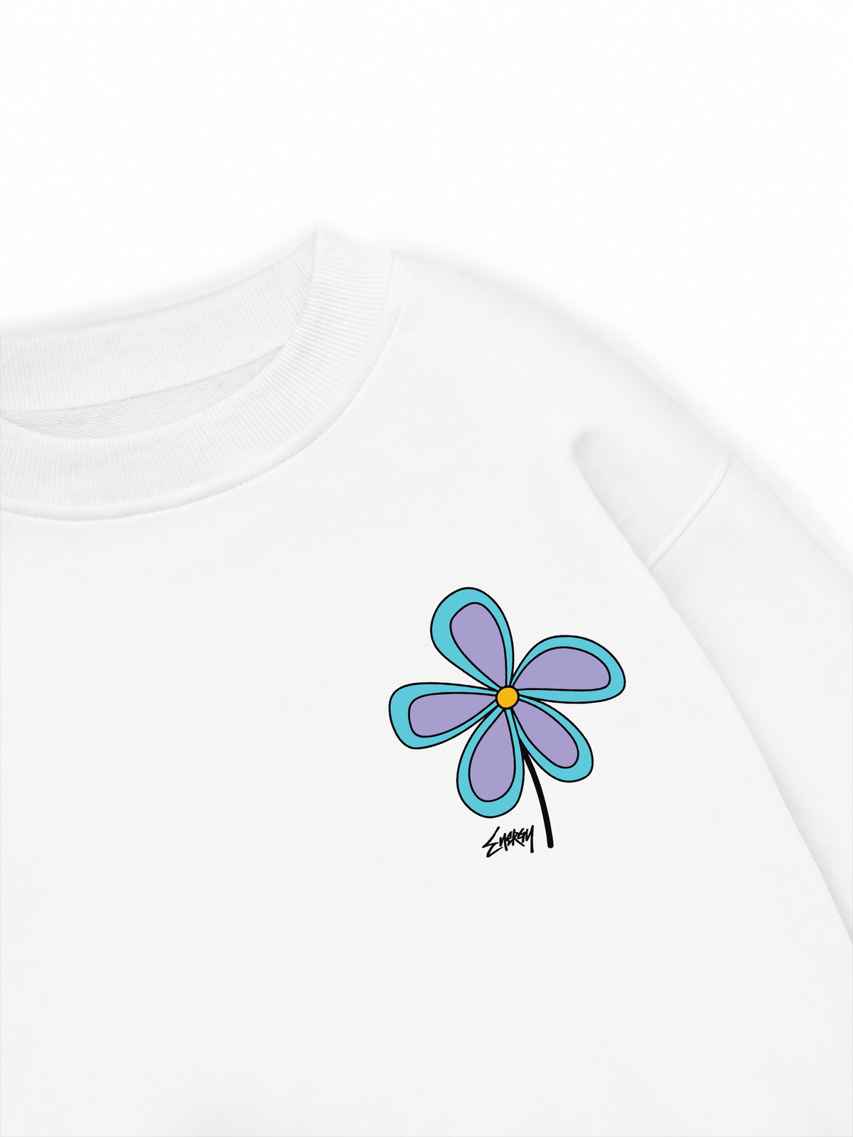 Áo Sweater Nỉ Hai Da Energy Flower 2