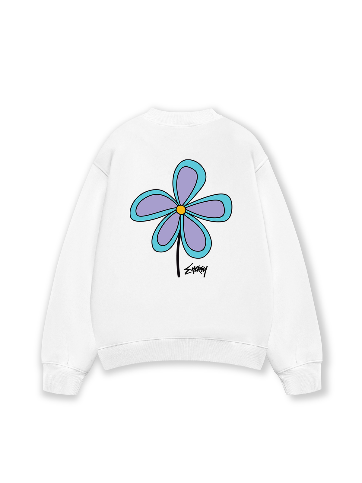 Áo Sweater Nỉ Hai Da Energy Flower 2