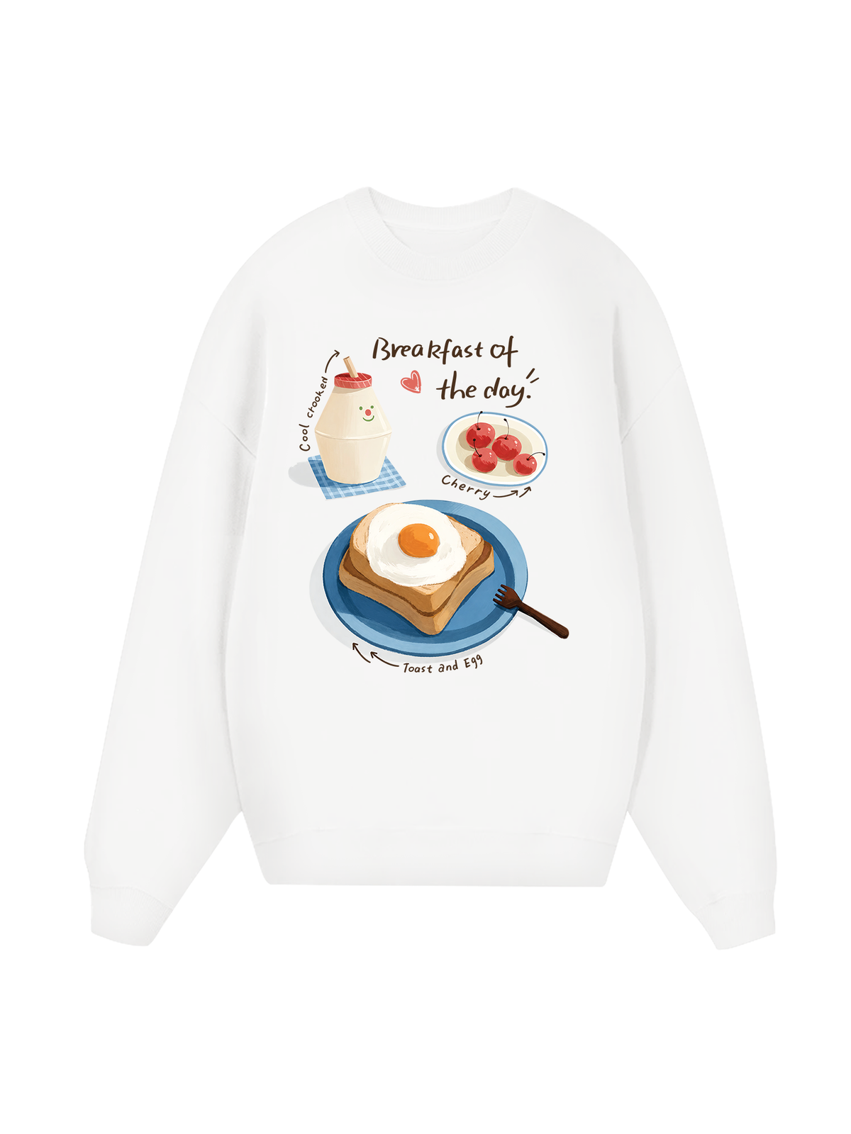 Breakfast Of The Days Sweater