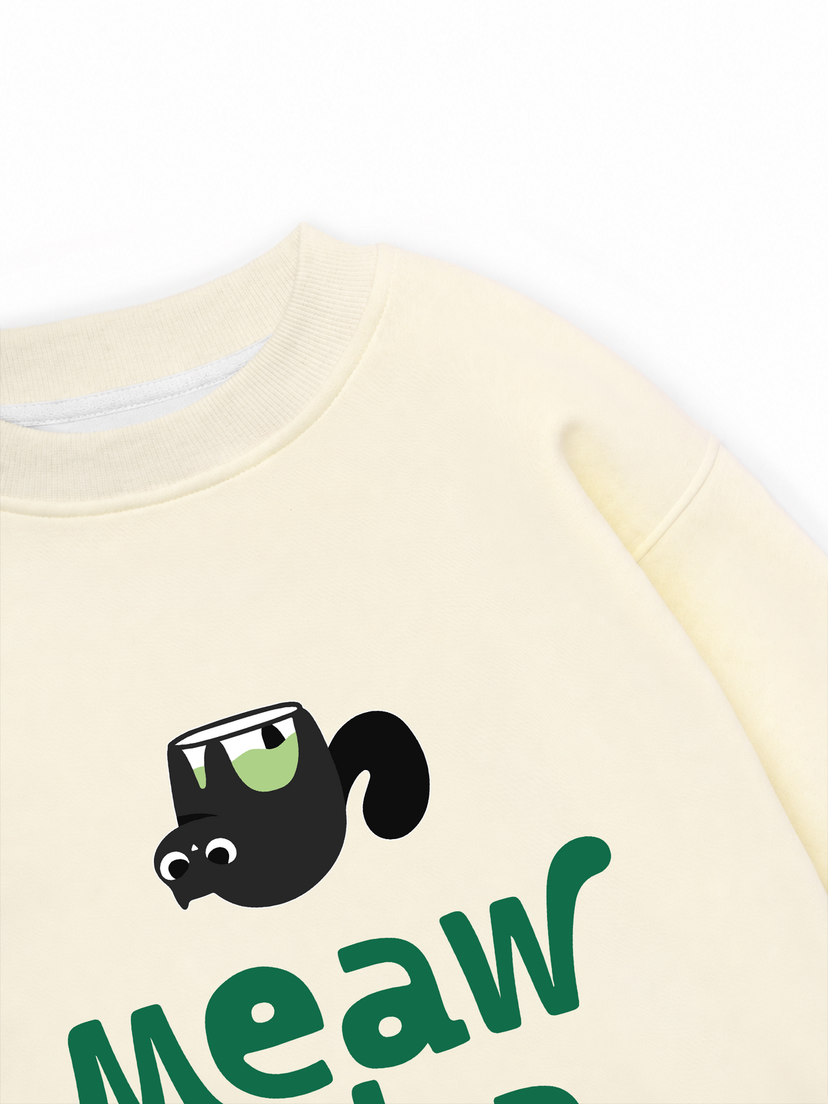 Áo Sweater Nỉ Hai Da Soft Paw Meaw-tcha