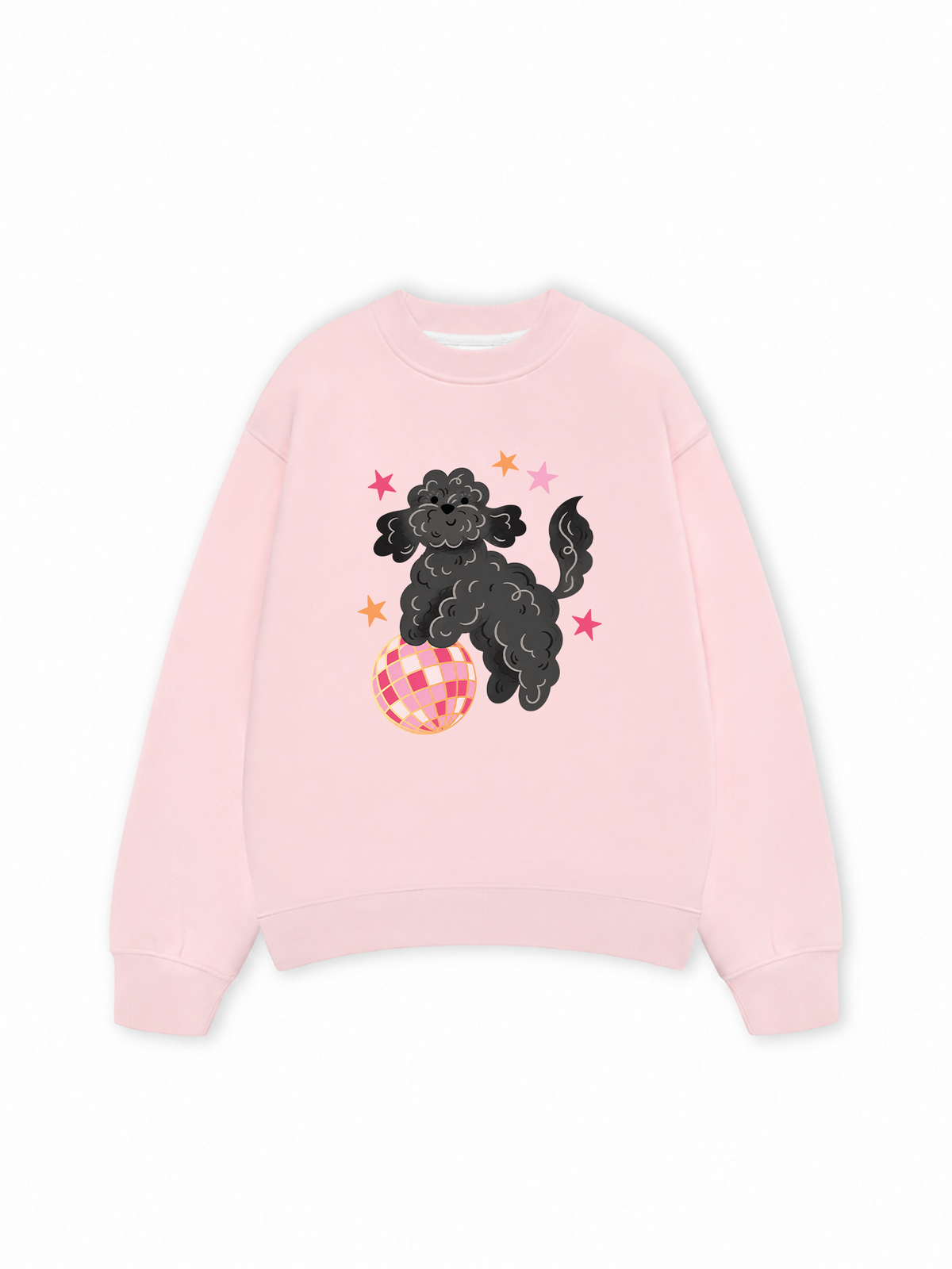 Áo Sweater Nỉ Hai Da Soft Paw Poodle And Bling Ball