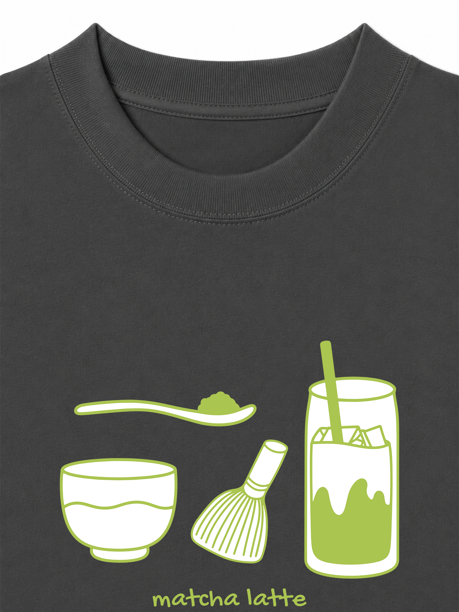Áo Thun Relaxed Fit Matcha Latte Essentials